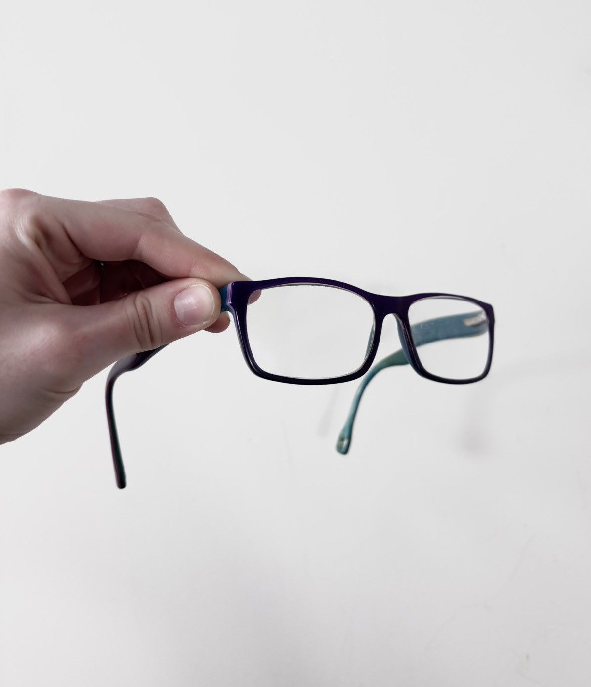 Dolce & Gabbana Dolce & Gabbana D&G Eyeglasses Frame Purple/Blue Size ONE SIZE - 2 Thumbnail