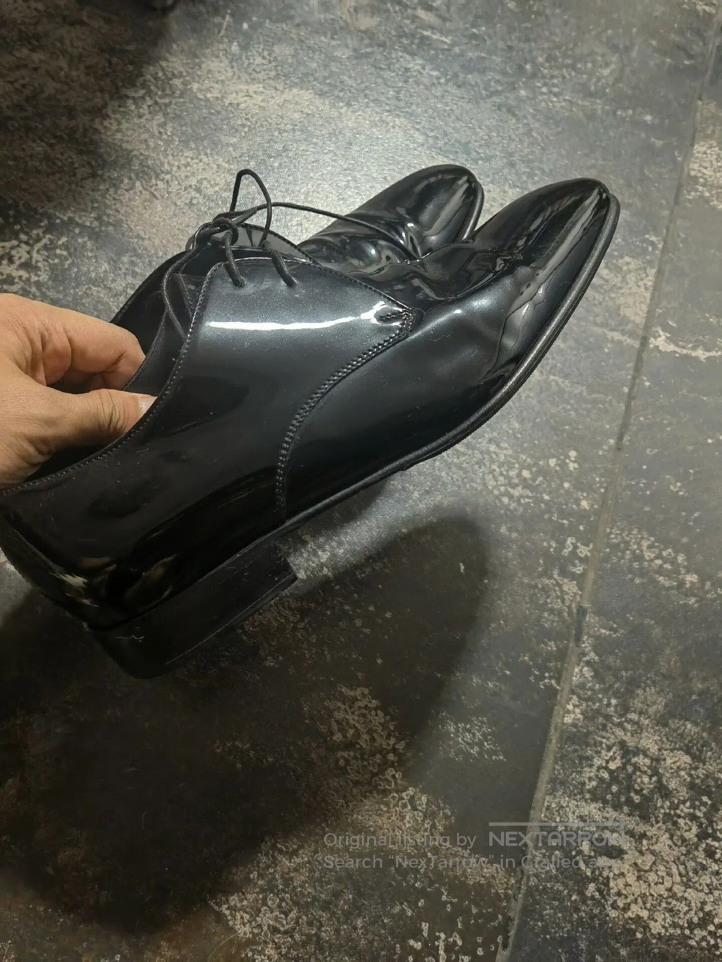 Salvatore Ferragamo Ferragamo Black Men's Dress Shoes. Size US 7.5 / EU 40-41 - 2 Thumbnail