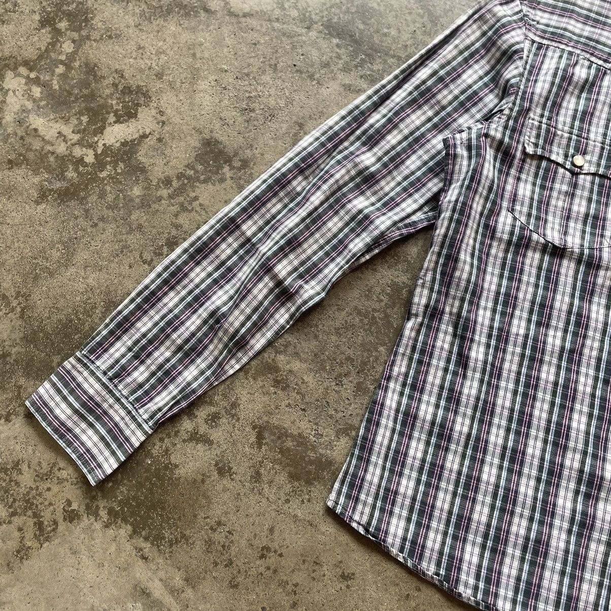 Japanese Brand × PPFM × Vintage 🔥🔥🇯🇵PPFM Anarchy Manchester Checkerd Western Buttons Shirts Size US M / EU 48-50 / 2 - 10 Thumbnail