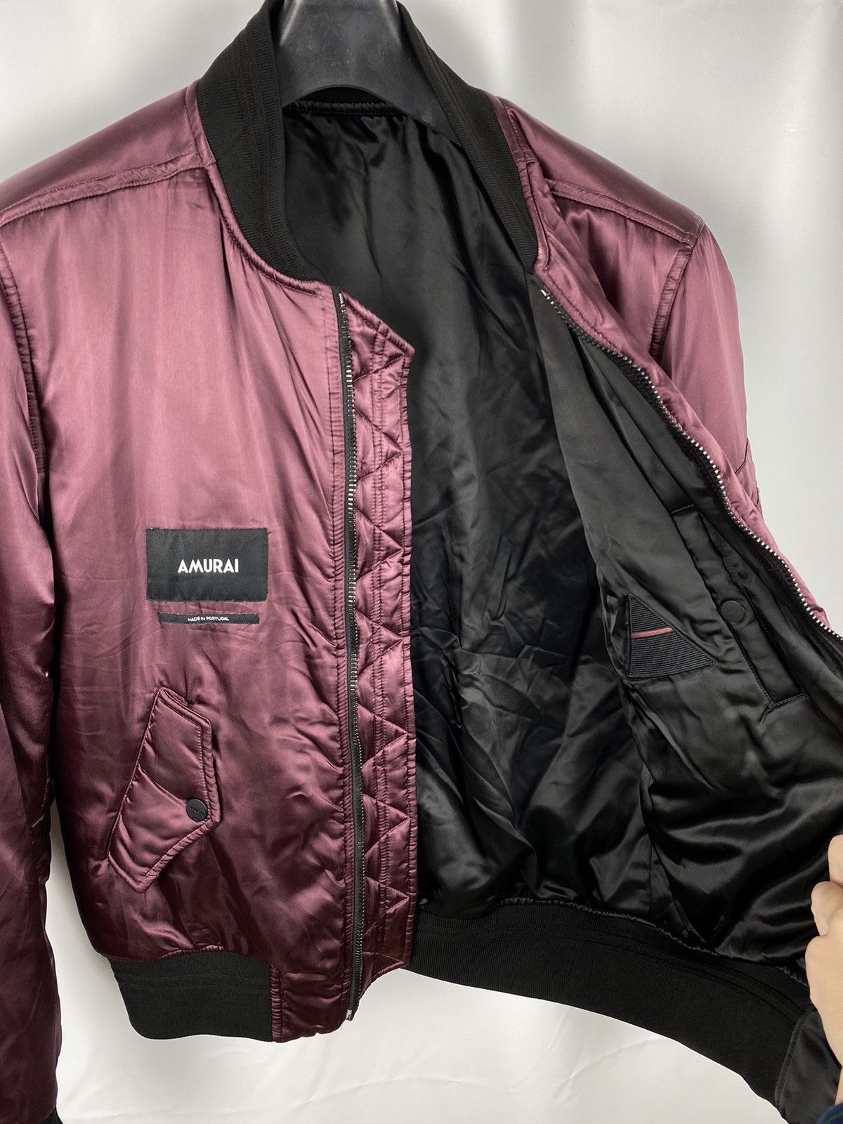 Designer Amurai Bomber Jacket Men size M Size US M / EU 48-50 / 2 - 13 Thumbnail