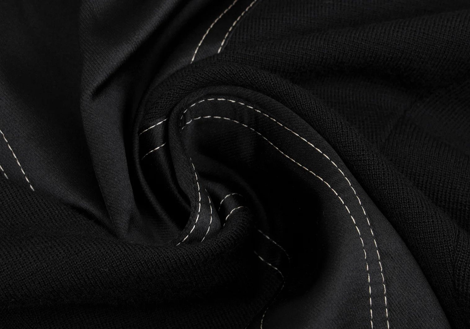 Yohji Yamamoto Yohji Yamamoto Knit Panel Glossy Shirt Jacket Size US M / EU 48-50 / 2 - 17 Thumbnail