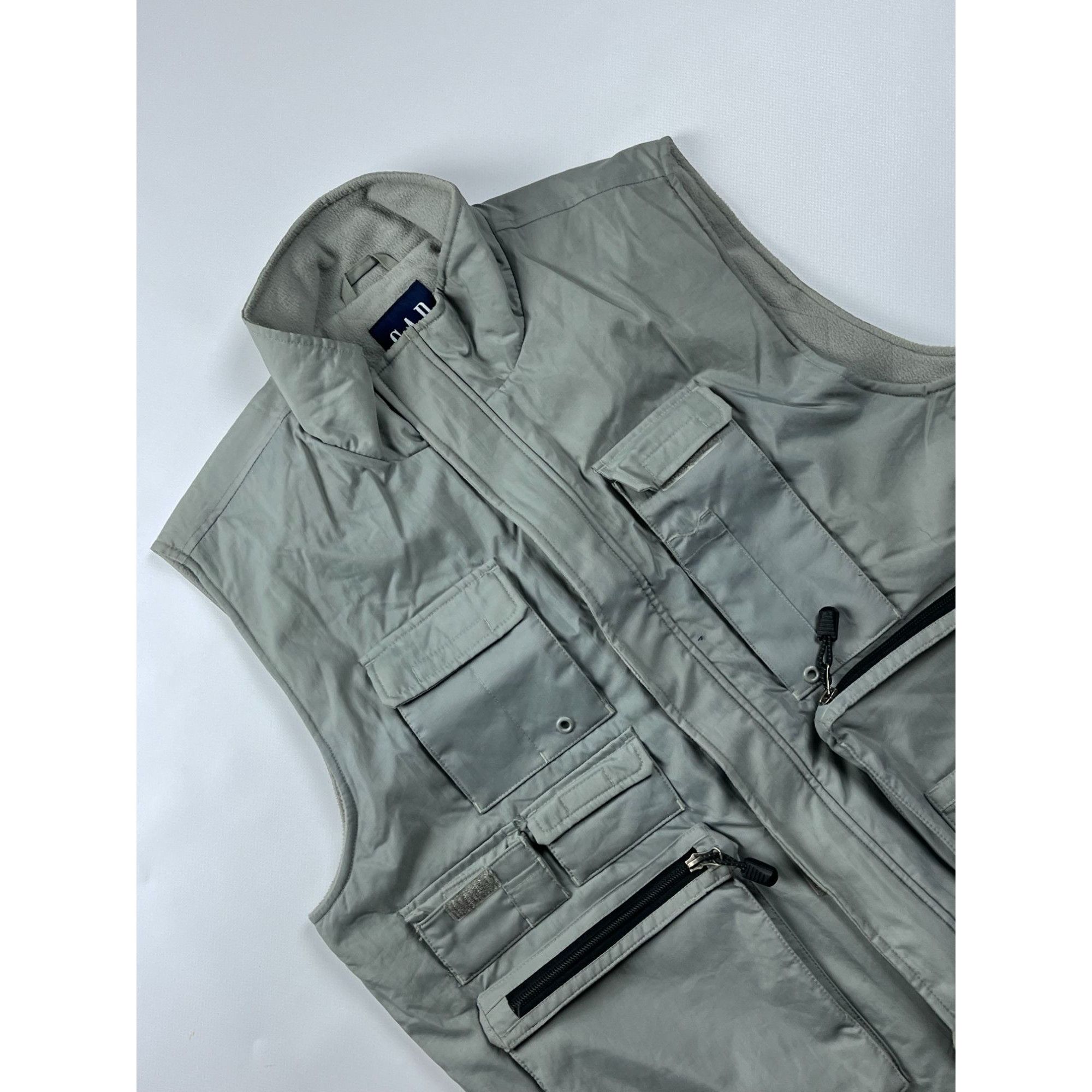 Gap × Vintage Gap Mens Utility Vest With Multiple Pockets Size US M / EU 48-50 / 2 - 2 Thumbnail