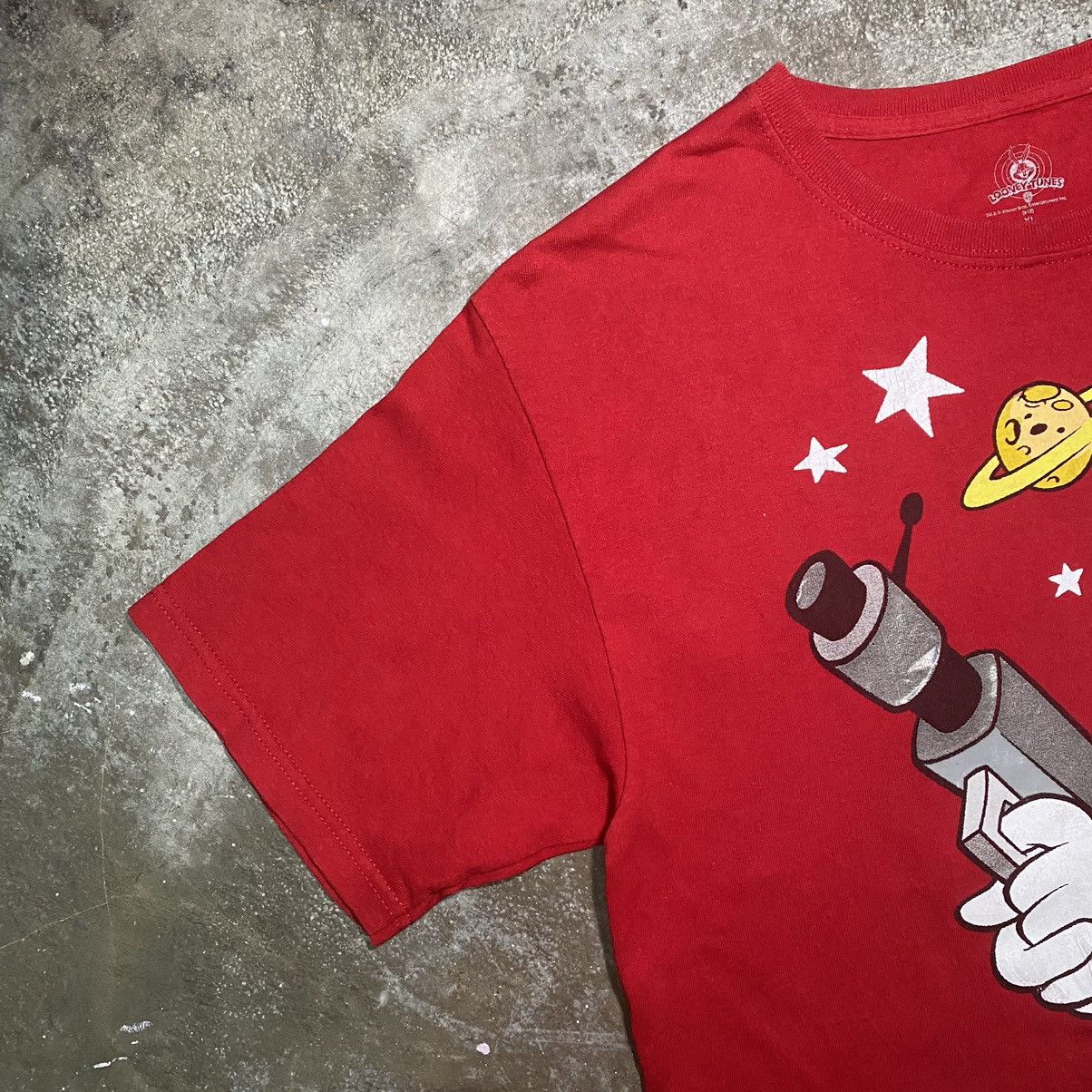 Cartoon Network LOONEY TUNES MARVIN THE MARTIAN CARTOON T SHIRT Size US M / EU 48-50 / 2 - 4 Thumbnail
