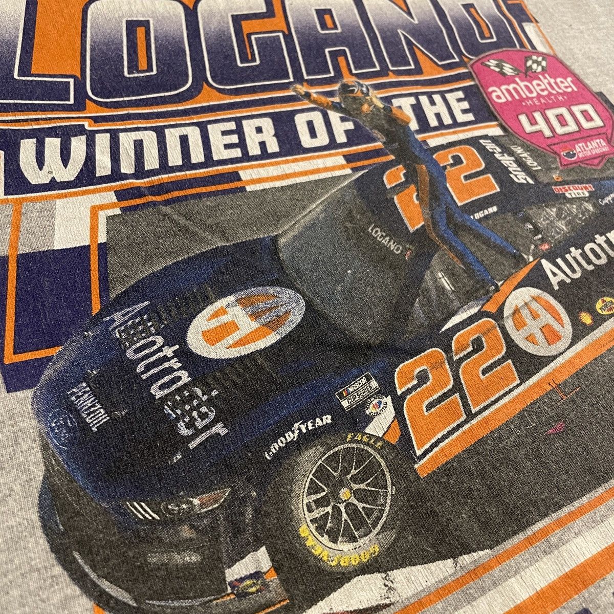 NASCAR Joey Logano #22 Team Penske NASCAR T Shirt Size US L / EU 52-54 / 3 - 3 Thumbnail