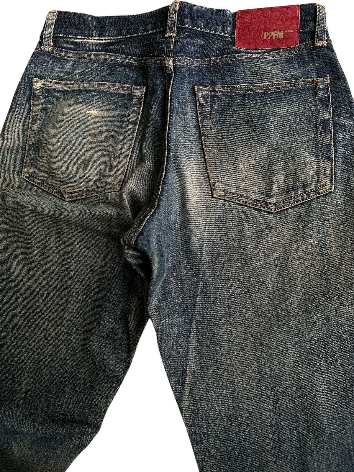 Kapital Distress Designer PPFM Selvedge Denim . Size US 31 - 10 Thumbnail
