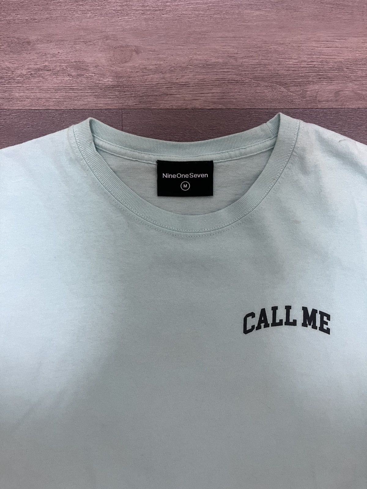 Nine One Seven Nine One Seven Call Me legs island reef t-shirt tiffany blue Size US M / EU 48-50 / 2 - 3 Thumbnail