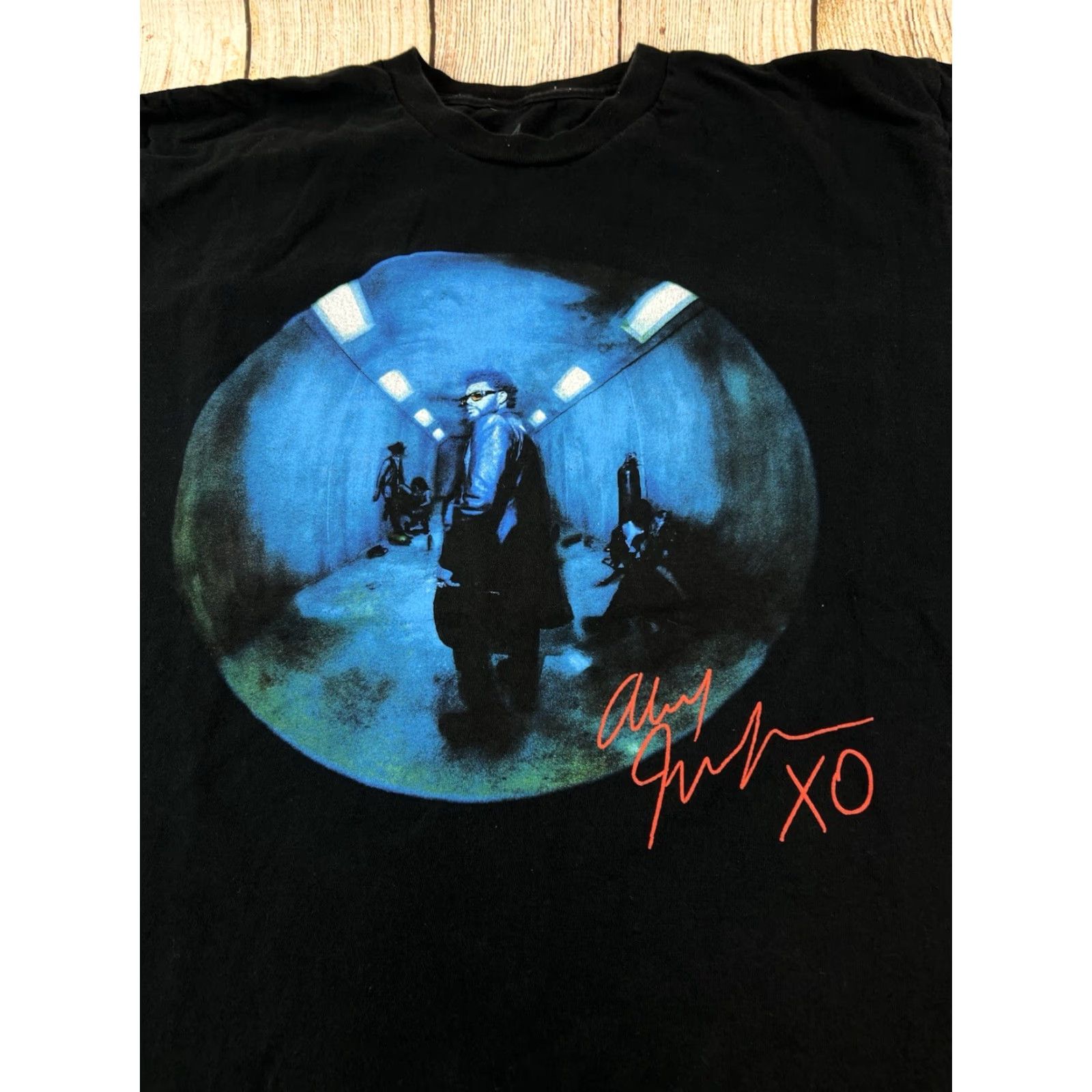 Vintage VINTAGE The Weeknd Tunnel Portrait Pop T-Shirt Unisex Adults L Black Short Sleeve Crew Neck 100% Cotton Relaxed Regular Shirt Size L / US 10 / IT 46 - 4 Thumbnail
