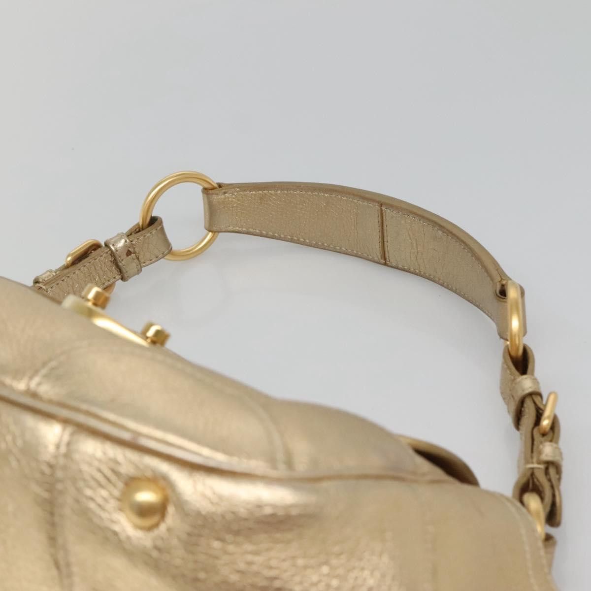 Prada PRADA Shoulder Bag Leather Gold Tone Size ONE SIZE - 8 Thumbnail