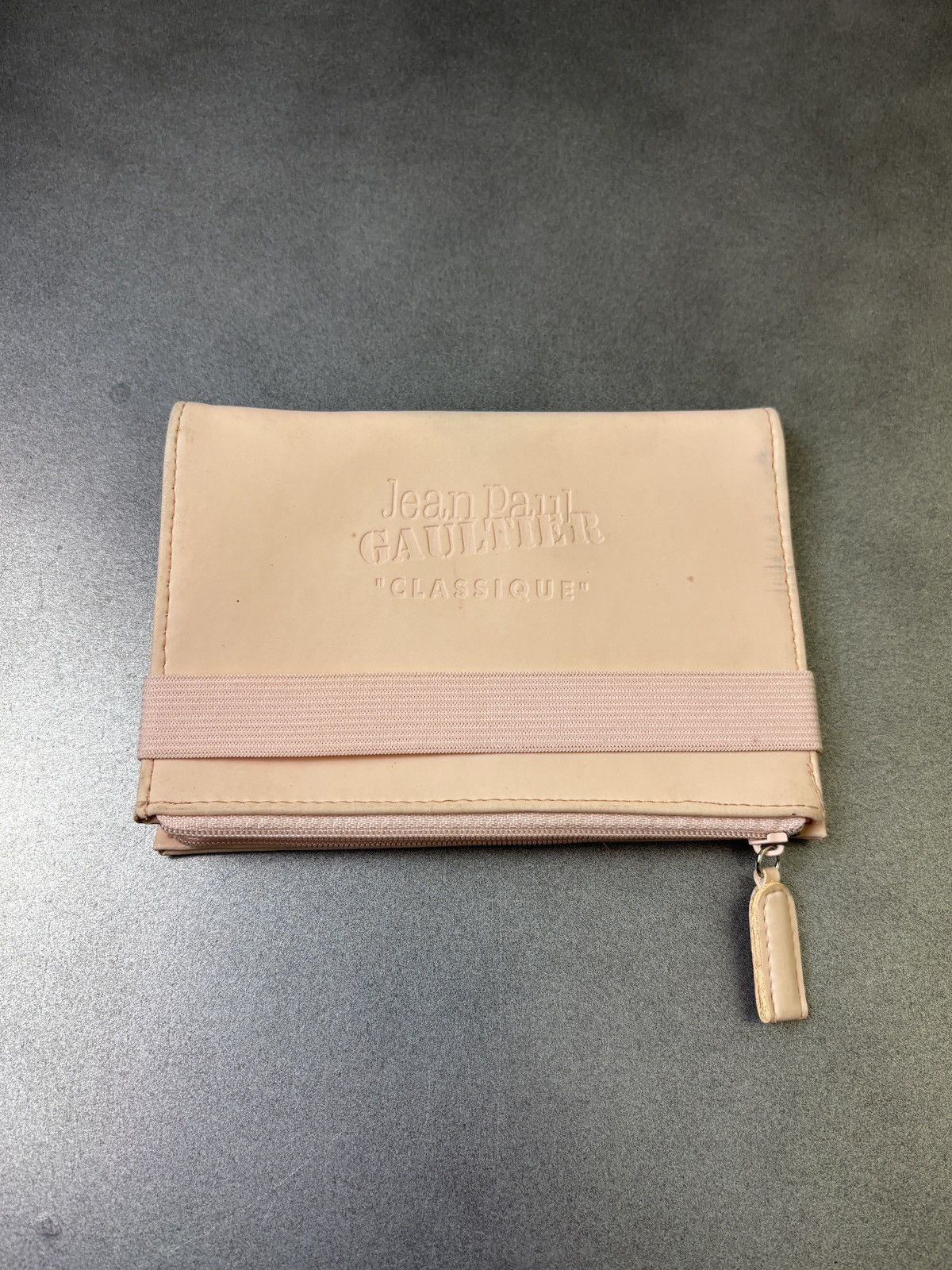 Jean Paul Gaultier × Vintage Jean Paul Gaultier Classique Cosmetics Clutch PVC Pouch Bag Size ONE SIZE - 8 Thumbnail