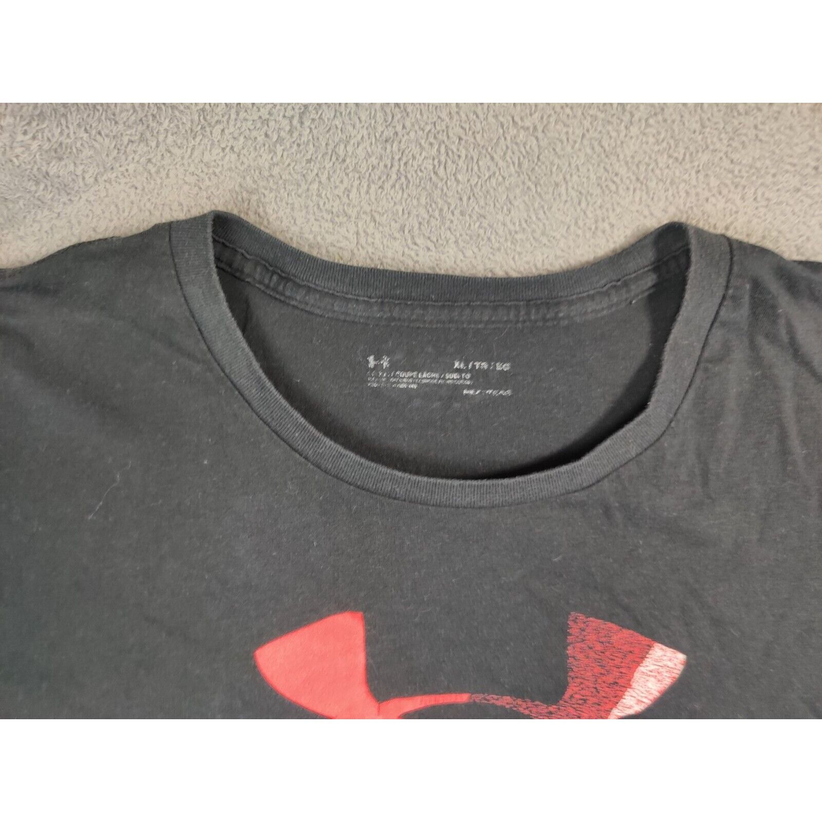 Under Armour Under Armour Shirt Adult Mens XL Black Football Sports Size US XL / EU 56 / 4 - 9 Thumbnail