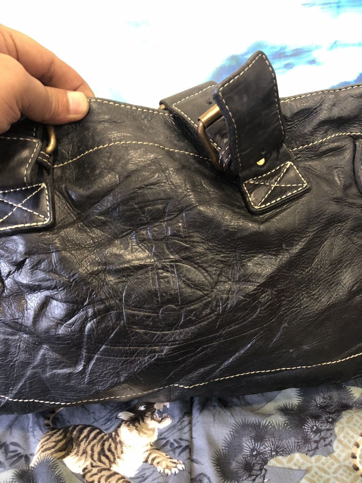 Vintage × Vivienne Westwood Vintage Vivienne Westwood leather handbag Size ONE SIZE - 9 Thumbnail