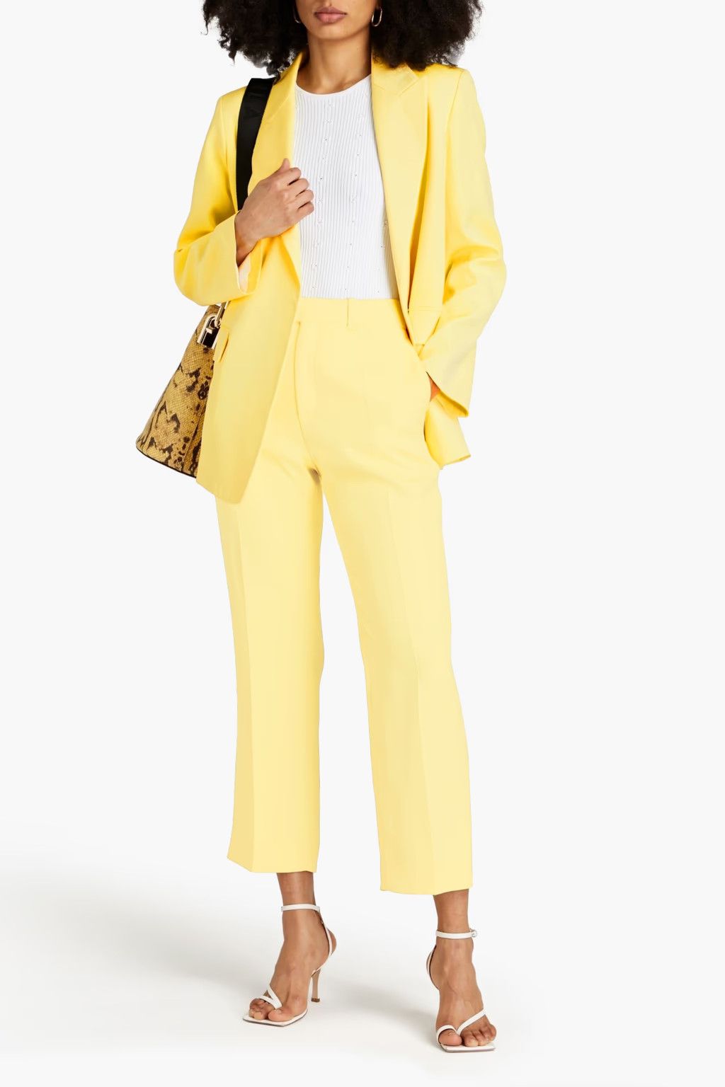 Chloe o1y0825 Casual Pant in Yellow Size 32" / US 10 / IT 46 - 2 Thumbnail