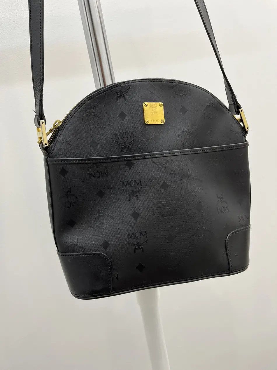 MCM Vintage MCM Black Nylon Shoulder Bag Size ONE SIZE - 1 Thumbnail
