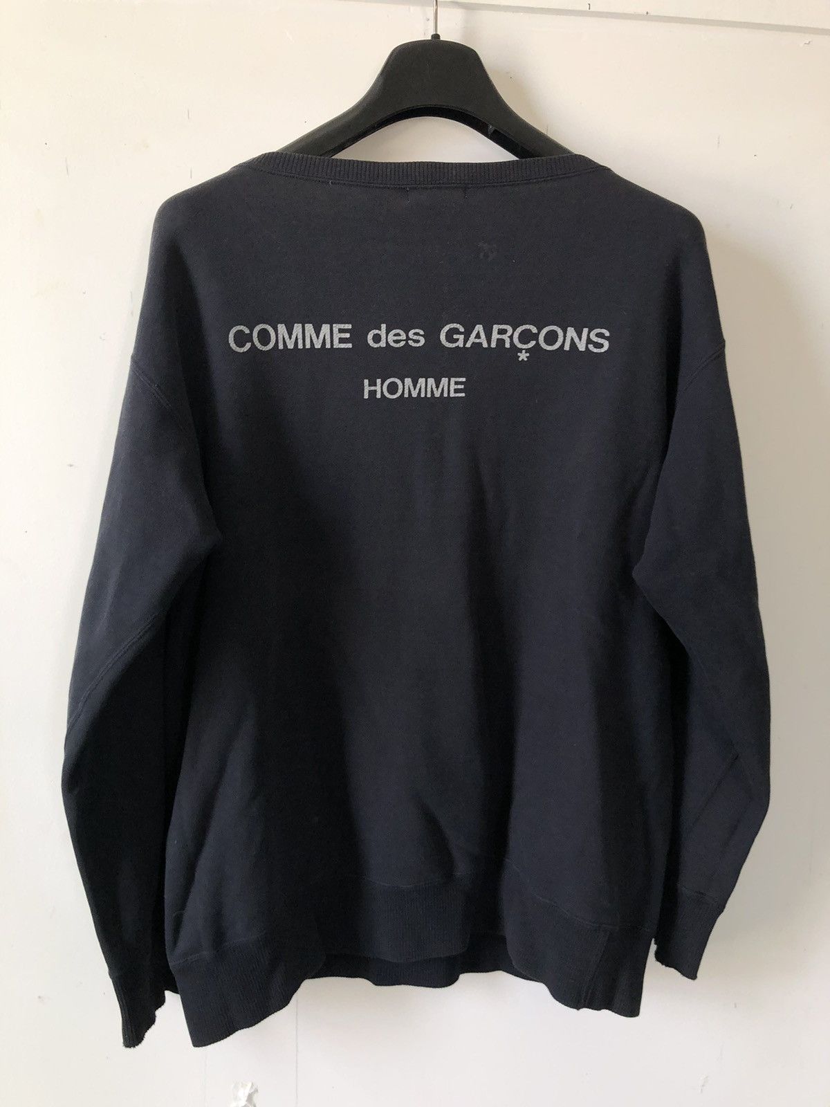 Comme des Garcons 80s staff sweater Grailed