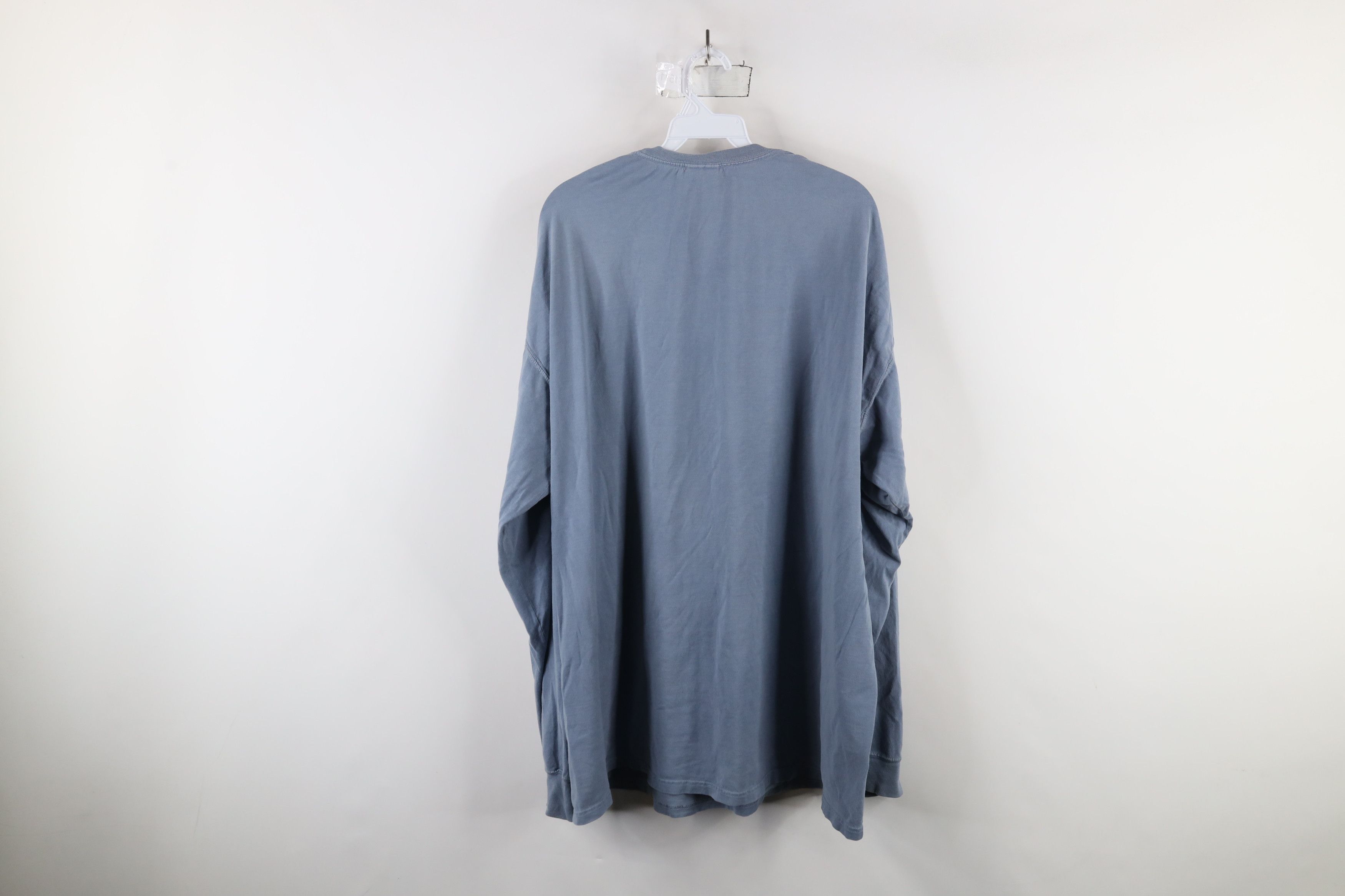 Vintage Vintage 90s Y2K Streetwear Stonewash Long Sleeve T-Shirt Size US XXL / EU 58 / 5 - 10 Thumbnail