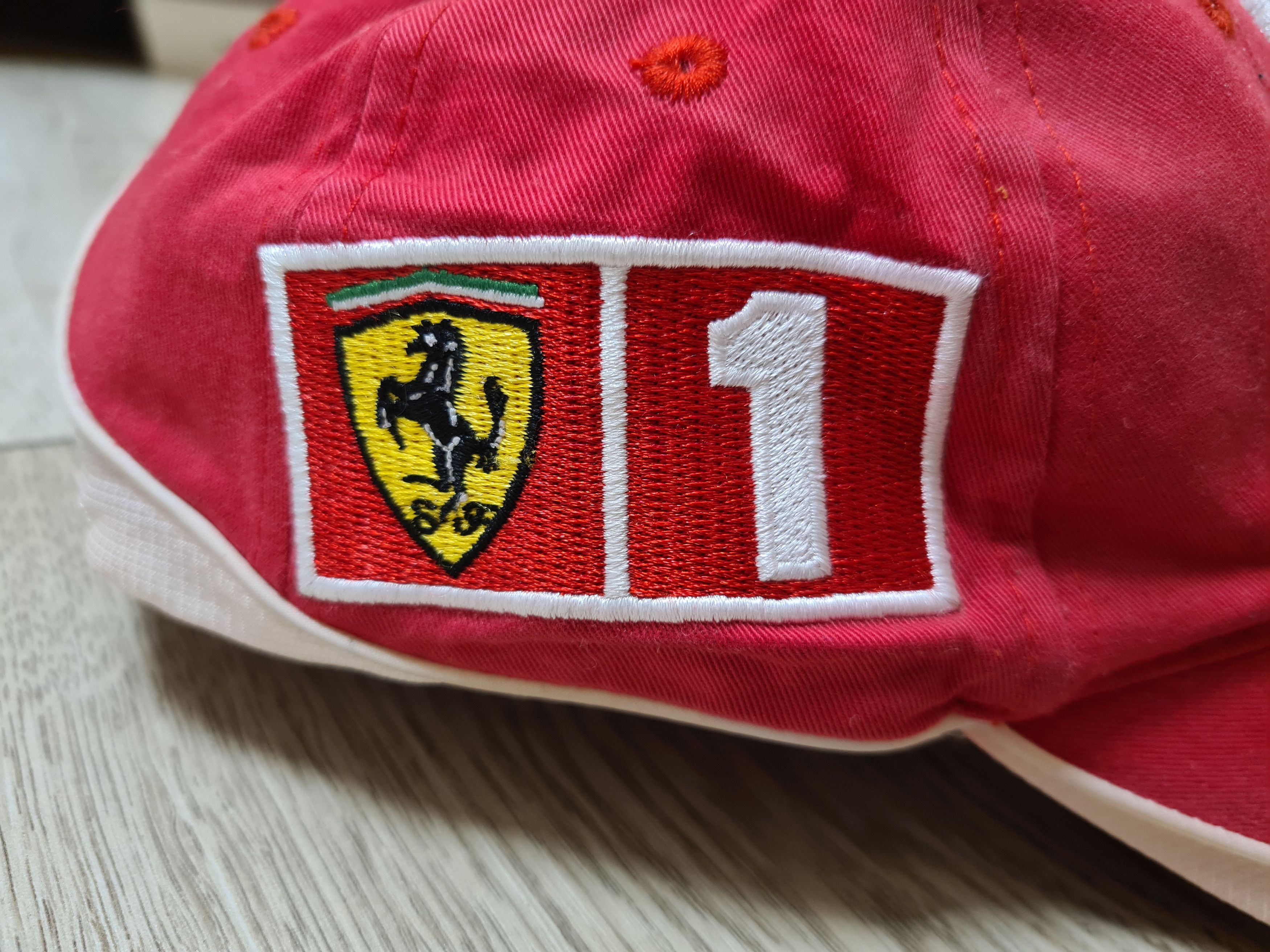 Ferrari × Formula 1 FERRARI CAP VINTAGE MICHAEL SCHUMACHER CAP FORMULA 1 CAP Size ONE SIZE - 7 Thumbnail