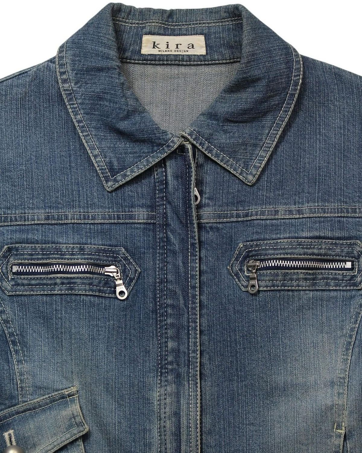 Hysteric Glamour × If Six Was Nine × KIRA 2000S KIRA MILANO DESIGN DENIM JACKET Size S / US 4 / IT 40 - 2 Thumbnail
