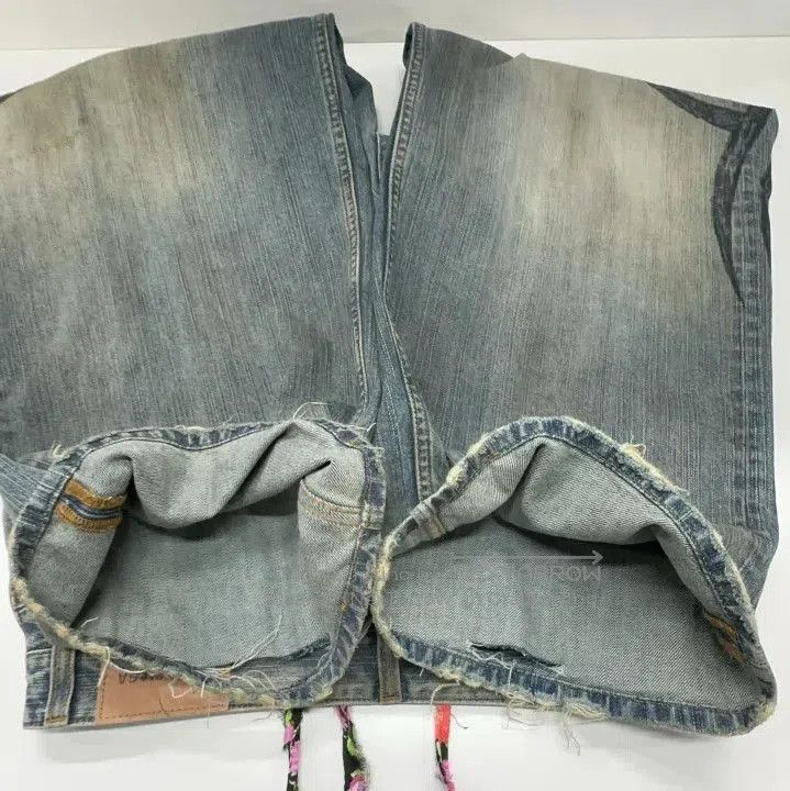 Balenciaga Balenciaga FW24 Logo Print Long Denim Pants. Size US 26 / EU 42 - 7 Thumbnail