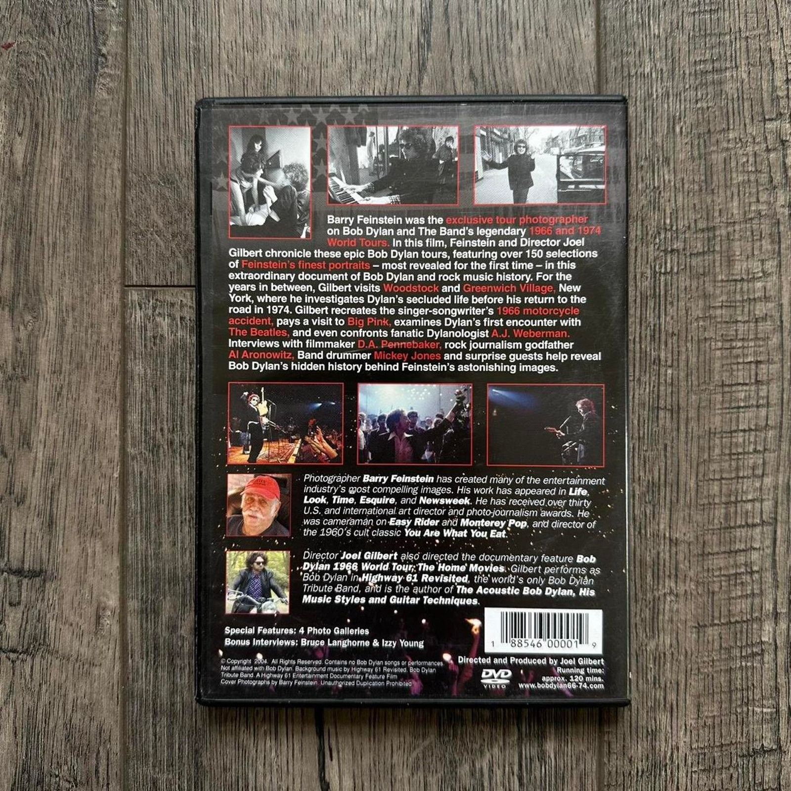 Band Tees × Vintage Bob Dylan World Tour 1966-1974 DVD Music Size ONE SIZE - 4 Thumbnail