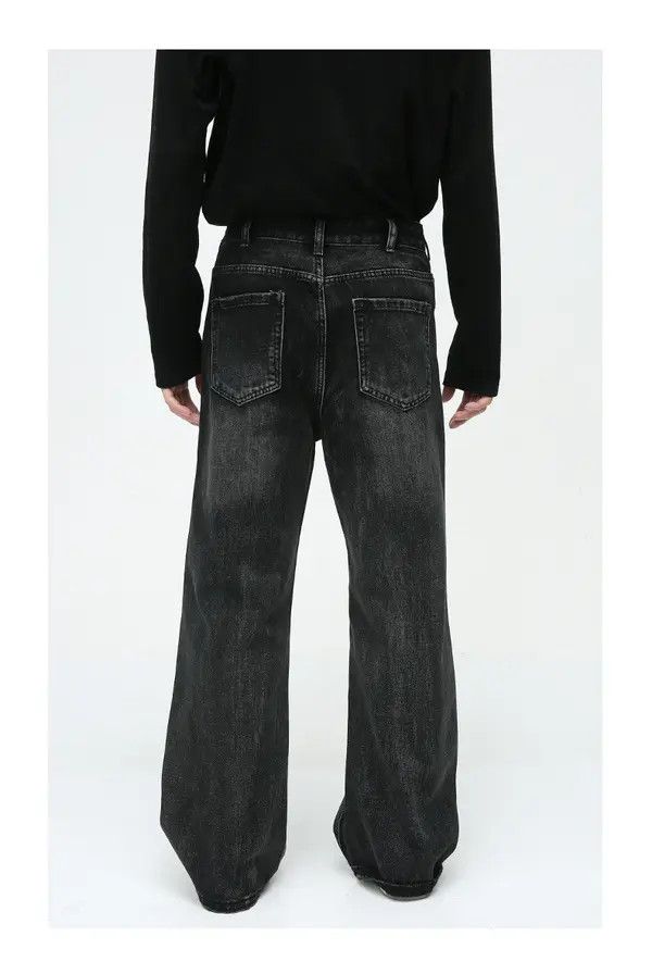Japanese Brand Kihara x Ayako Vintage Washed Black Casual Jeans Size US 32 / EU 48 - 6 Thumbnail