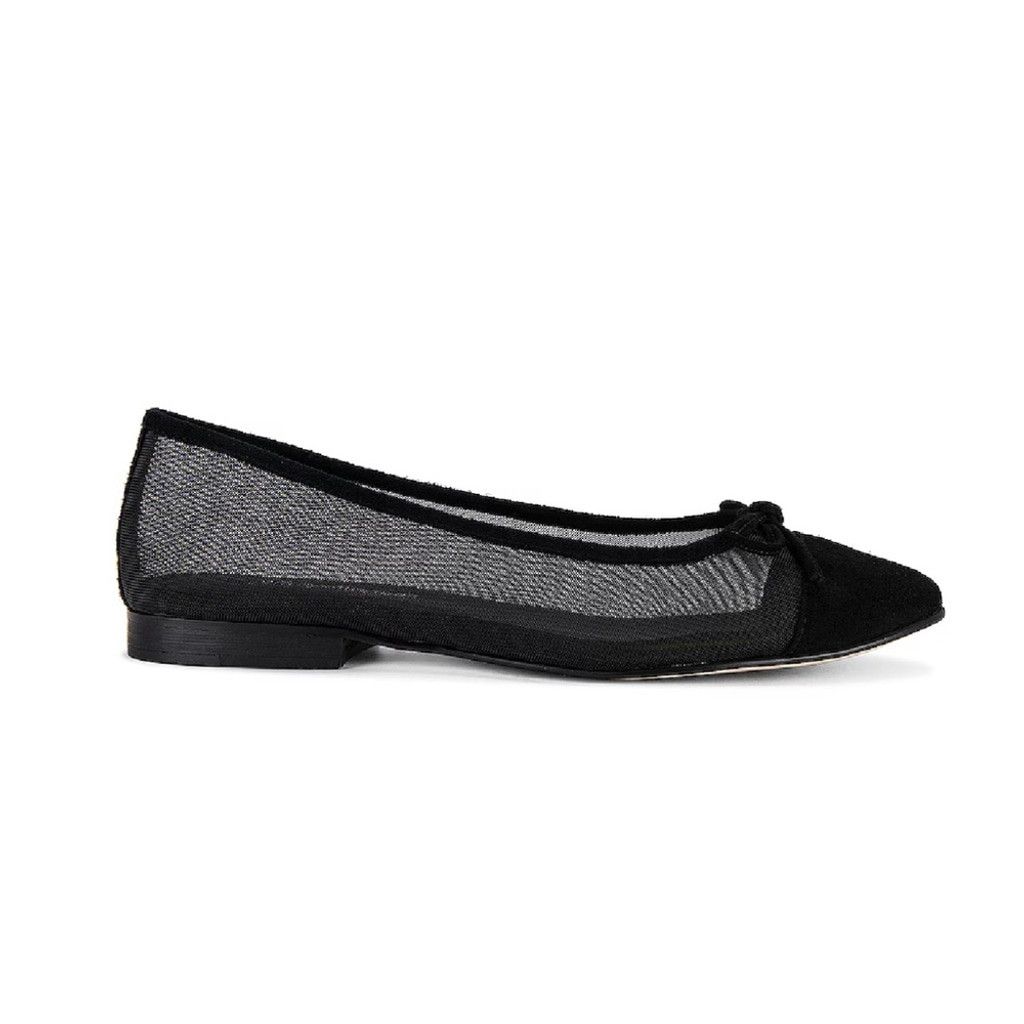 Jeffrey Campbell Releve Flat in Black, Size: 6