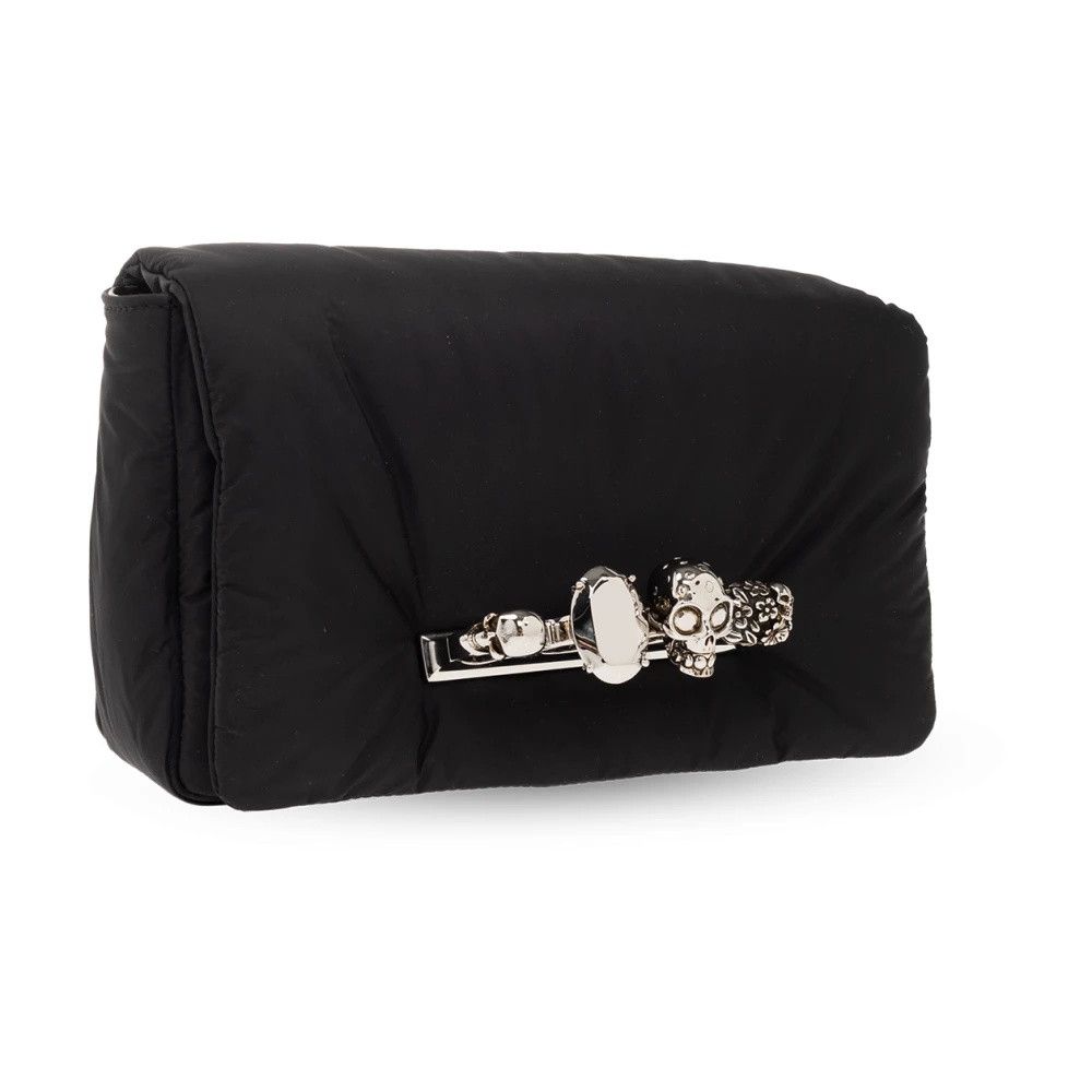 Alexander McQueen o1w1db10725 Size: OS/The Puffy Knuckle Bum Bag in Black Size ONE SIZE - 3 Thumbnail