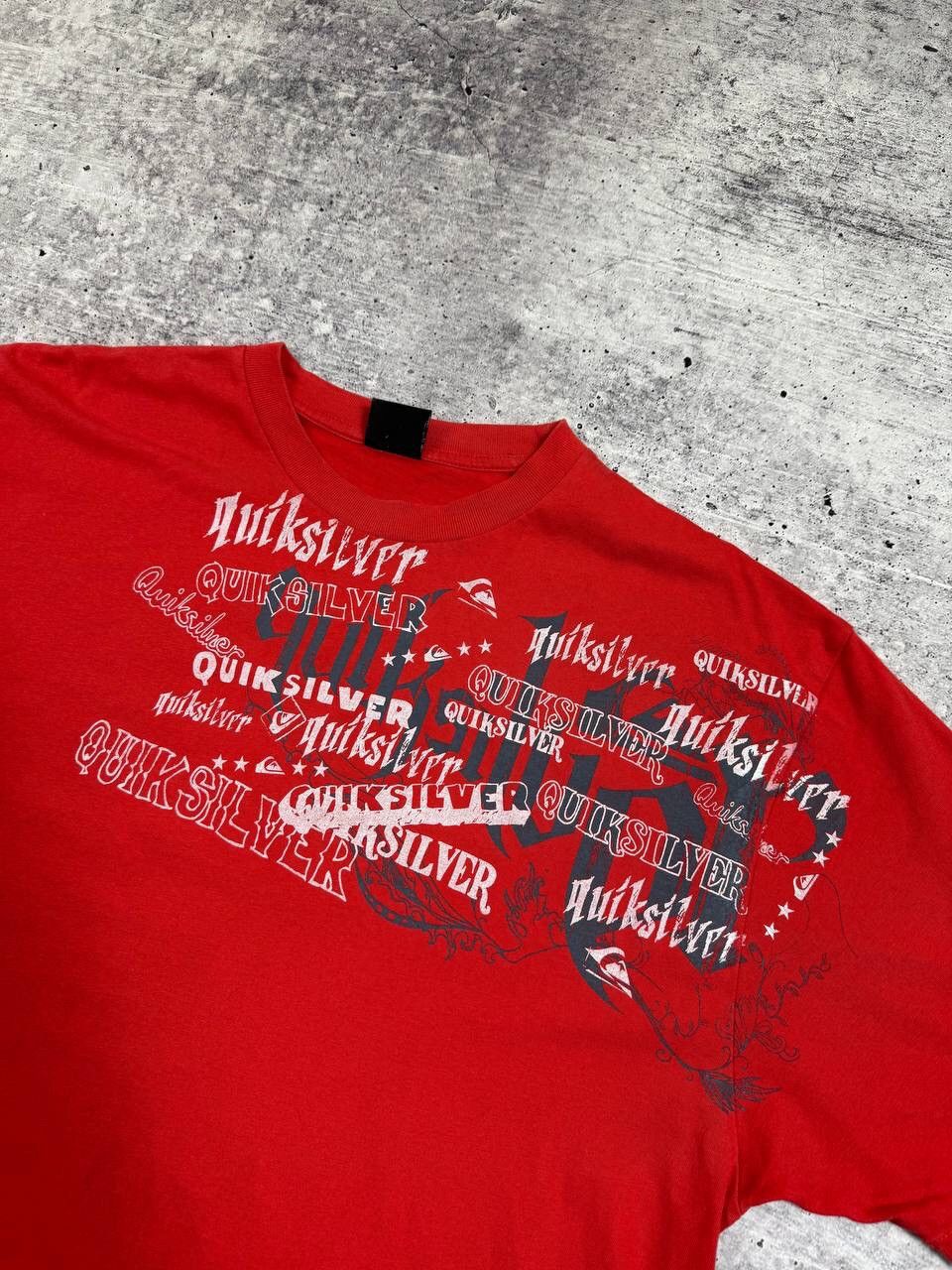 Quiksilver Vintage Quiksilver Big Logo Tee T-Shirt Y2K Size US XL / EU 56 / 4 - 4 Thumbnail
