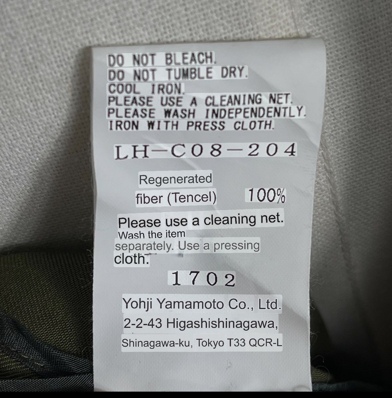 Limi Feu × Yohji Yamamoto Vintage Limi Feu Tencel Cardigan Drape Coat Size S / US 4 / IT 40 - 9 Thumbnail