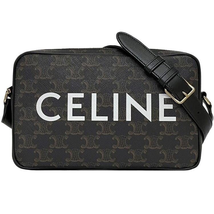 Celine CELINE Shoulder Bag Black Pvc Size ONE SIZE - 1 Thumbnail