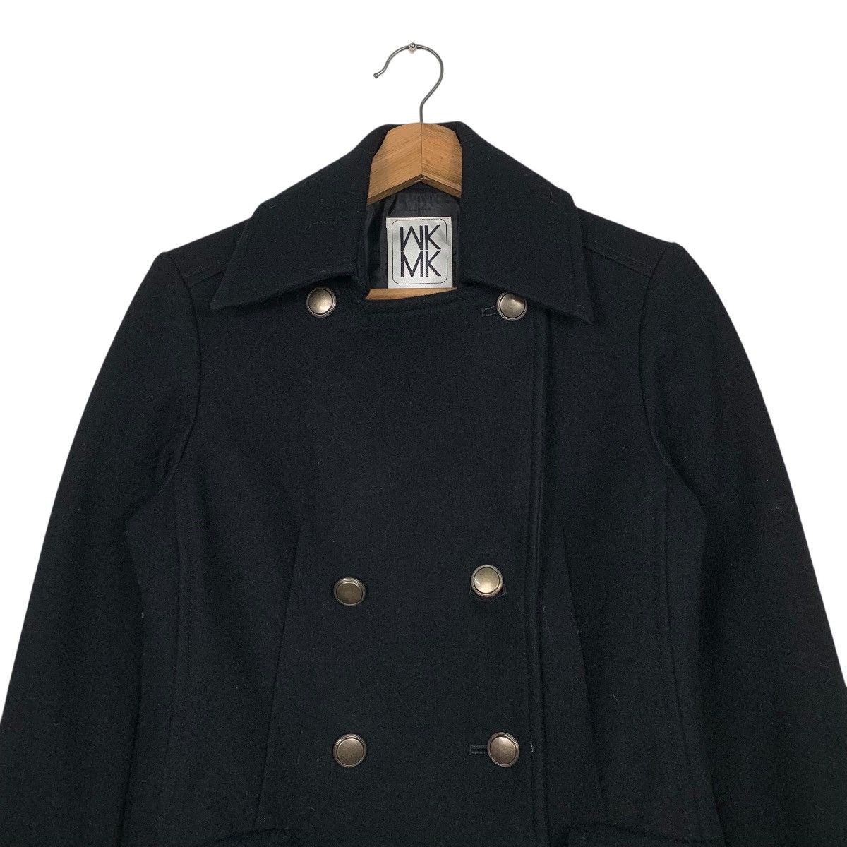 Michel Klein Michel Klein Double Breasted Wool Jacket Size S / US 4 / IT 40 - 2 Thumbnail