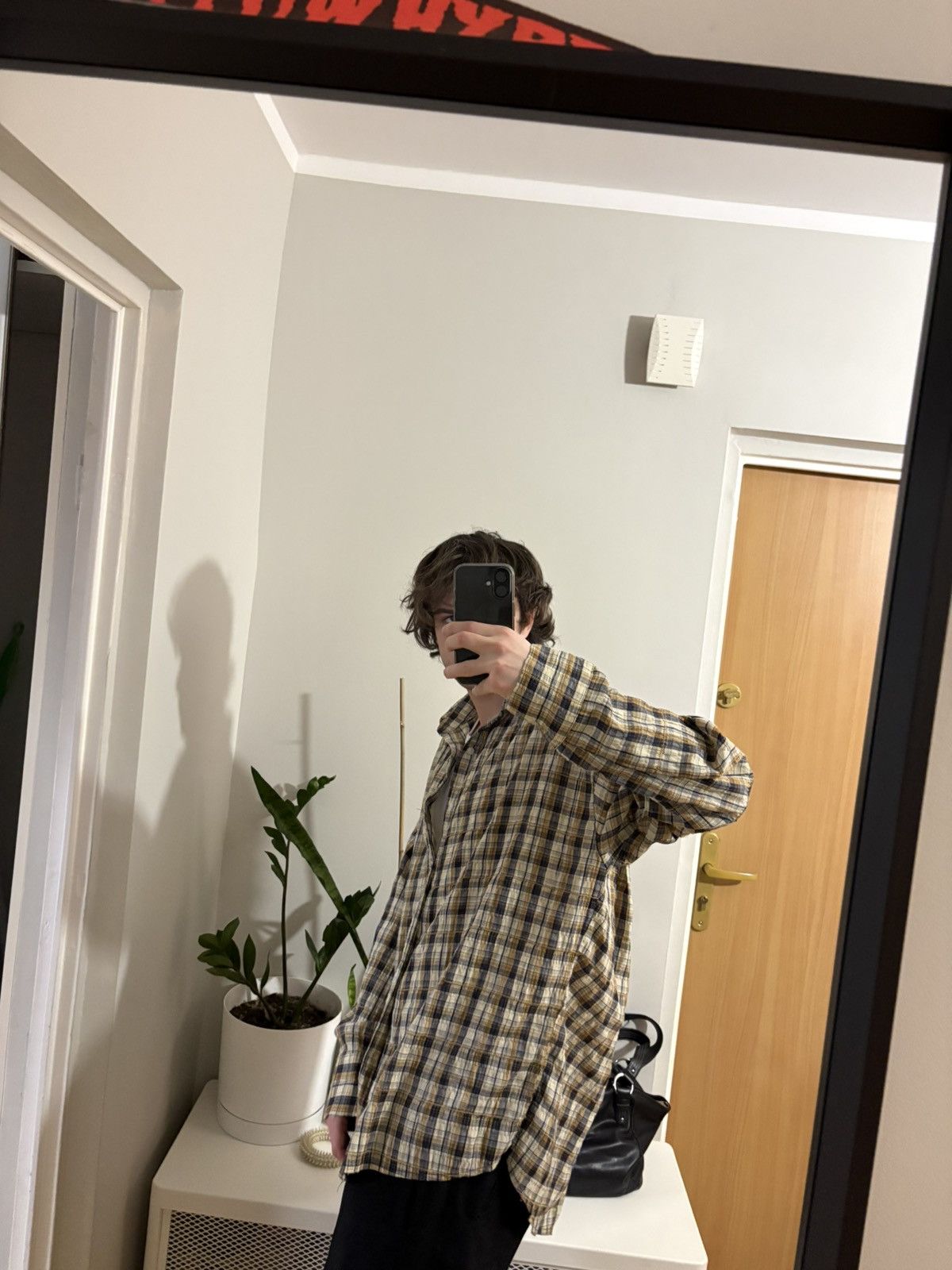 Japanese Brand Attention world wide wear korean brand oversized shirt Size US L / EU 52-54 / 3 - 2 Thumbnail