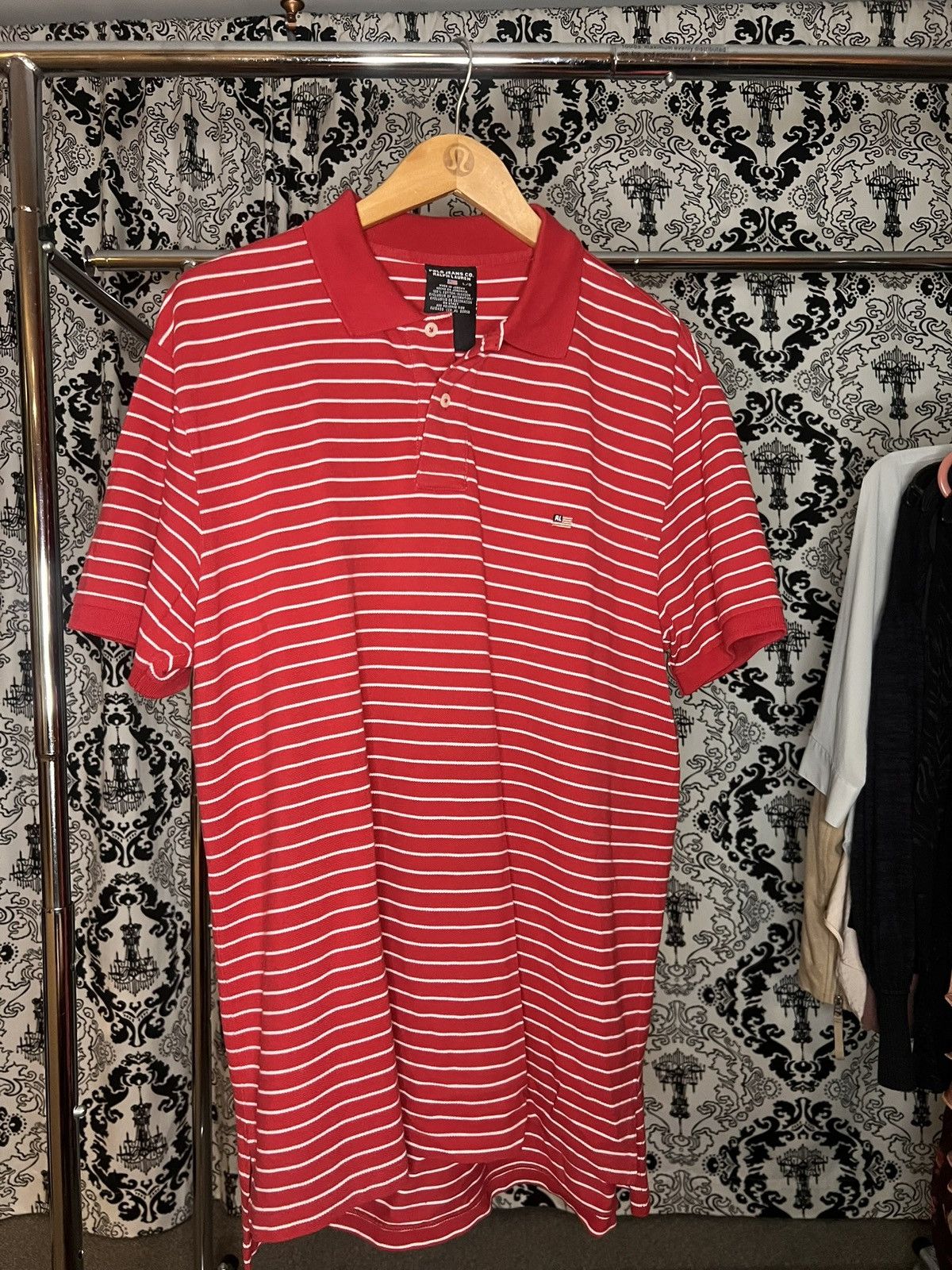 Polo Ralph Lauren × Ralph Lauren Vintage Polo Ralph Lauren Mens Polo Shirt Size L Striped Size US L / EU 52-54 / 3 - 1 Thumbnail