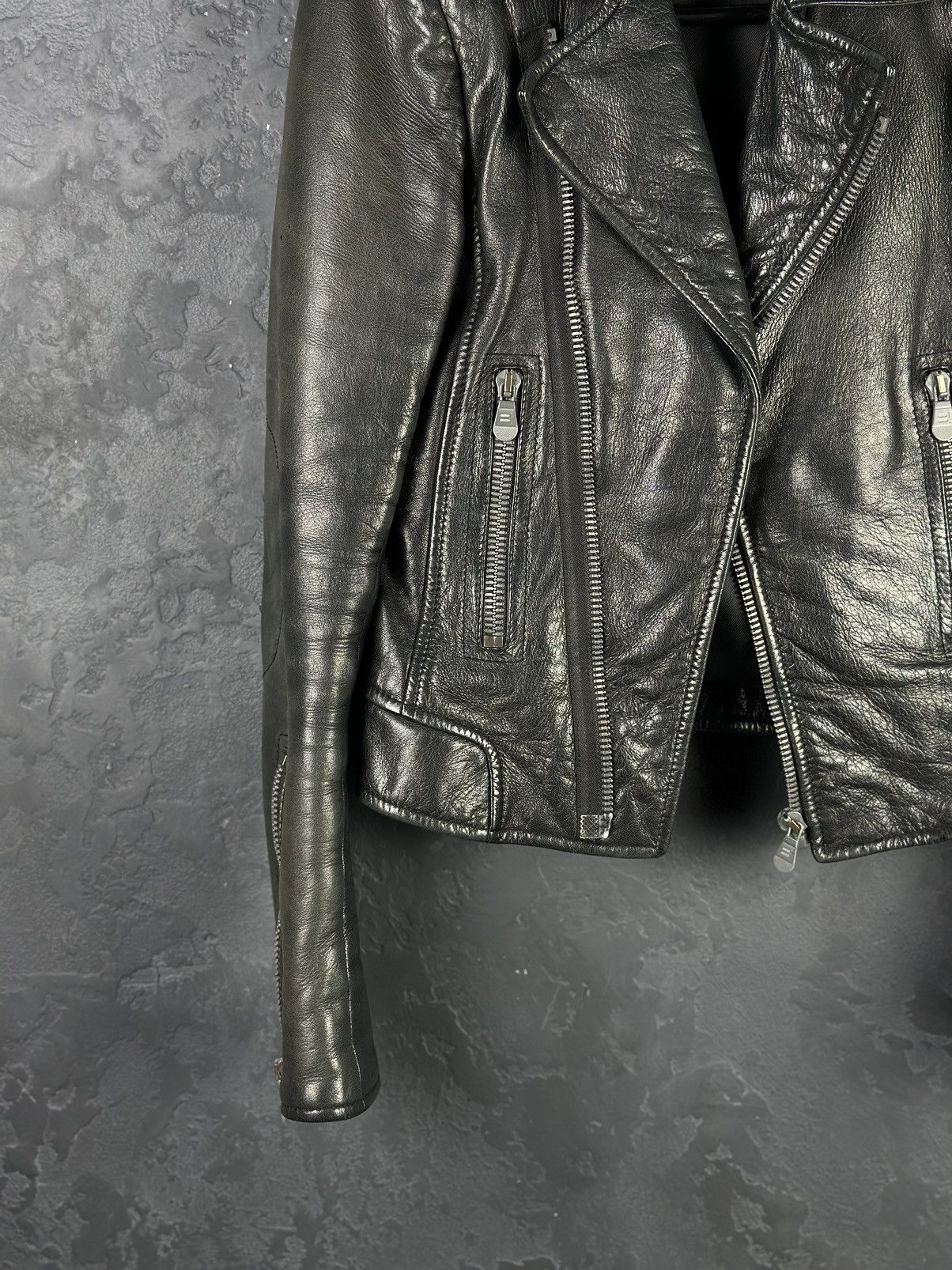 Balenciaga Balenciaga Vintage Biker Leather Jacket Size S / US 4 / IT 40 - 3 Thumbnail
