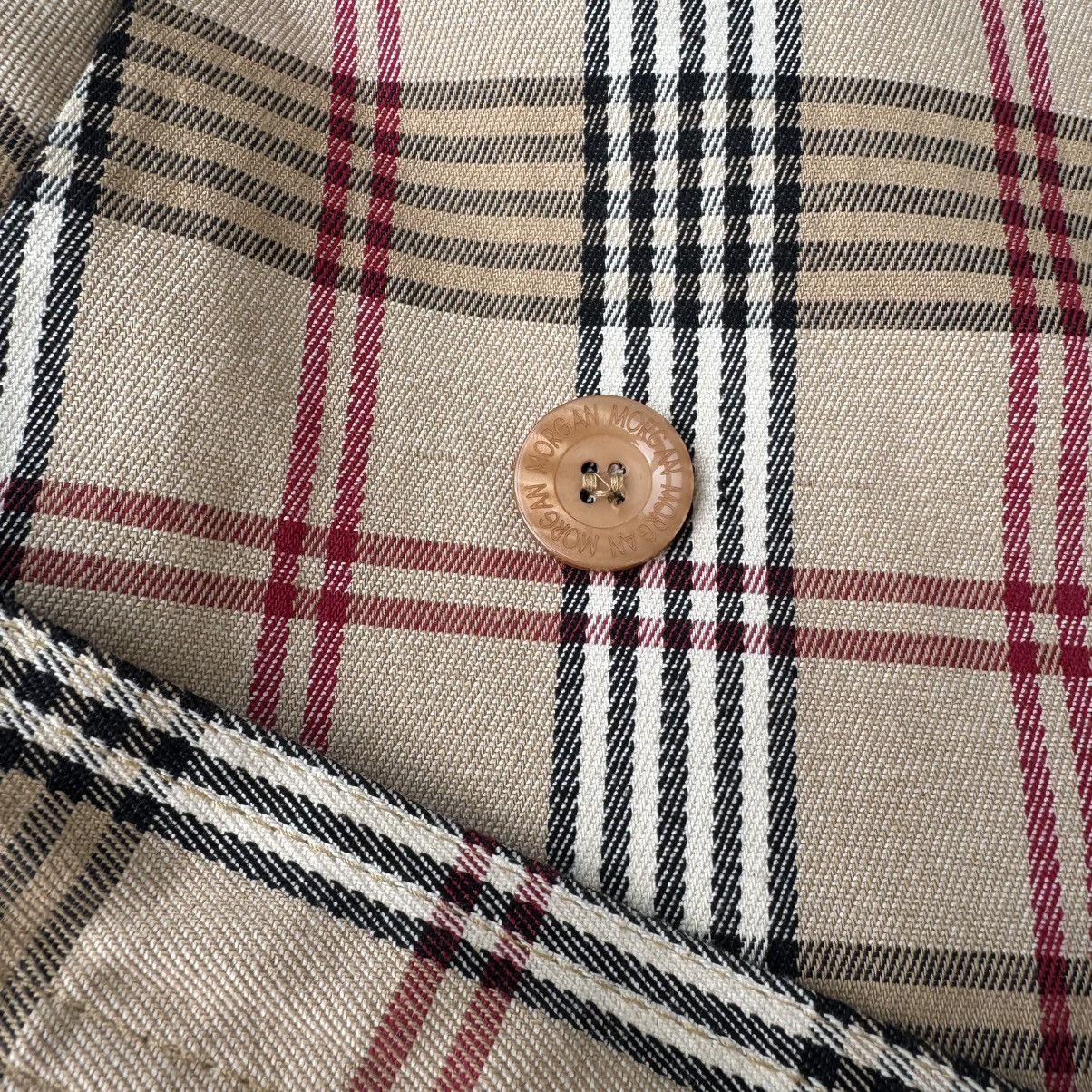Hysteric Glamour × Vintage Morgan de Toi Vintage Retro Check Trench Coat Size M / US 6-8 / IT 42-44 - 12 Thumbnail