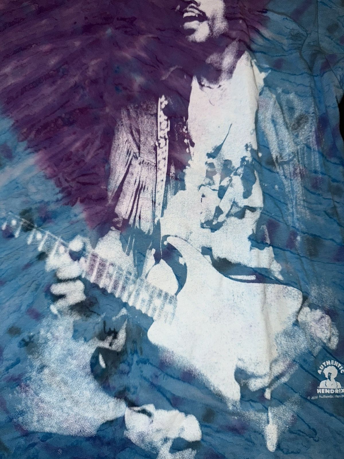 Jimi Hendrix Jimi Hendrix hybrid threads tie dye band tee shirt purple Size US S / EU 44-46 / 1 - 3 Thumbnail
