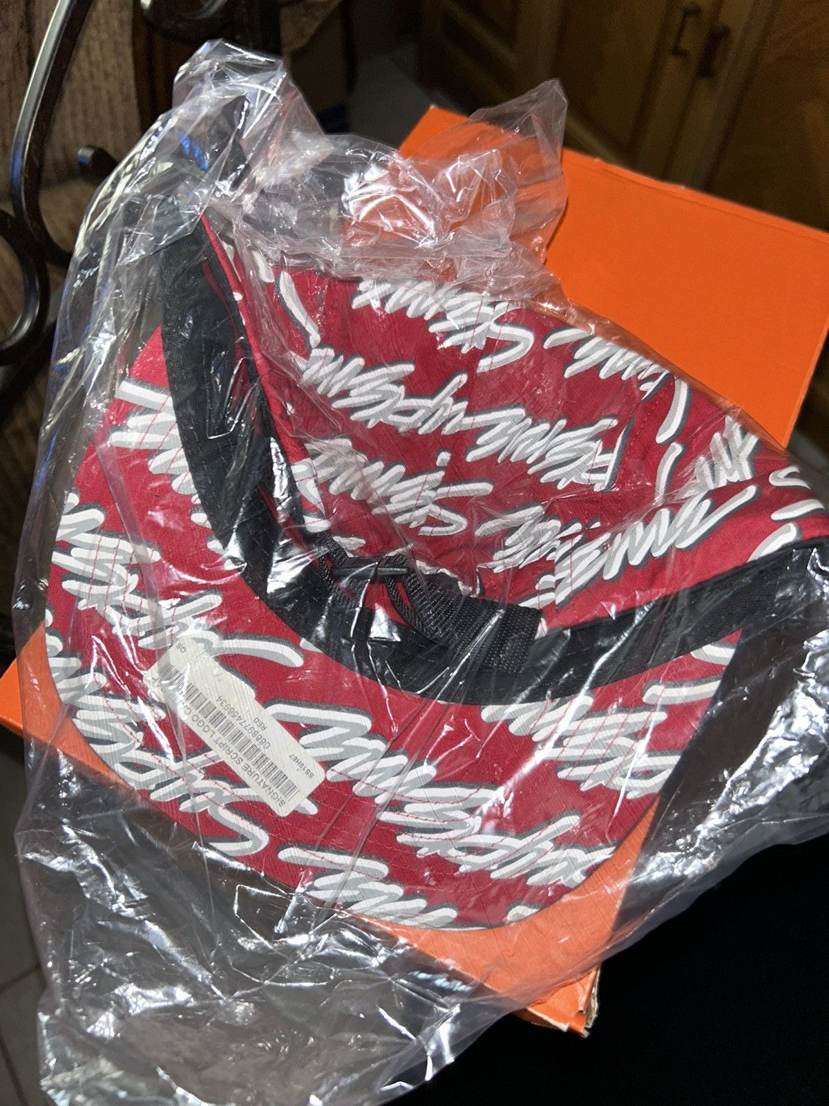 Supreme Supreme Signature Script Logo Camp Cap Red SS19 NEW Size ONE SIZE - 3 Thumbnail