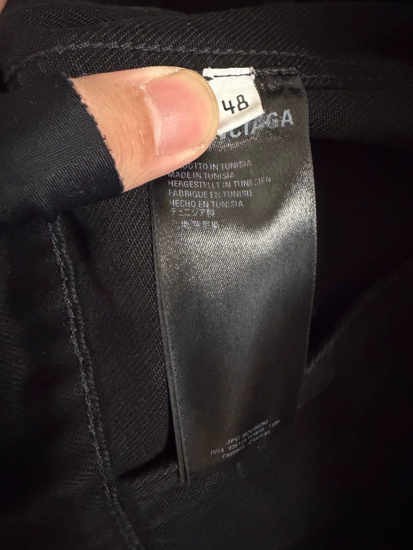 Balenciaga Balenciaga GW Embroidered Denim Jacket Size US M / EU 48-50 / 2 - 3 Thumbnail