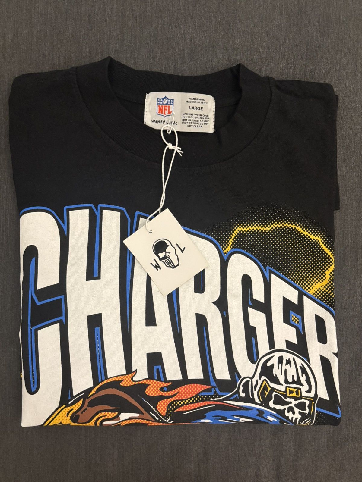 Warren Lotas Warren Lotas Chargers Fight for LA T-Shirt Size US L / EU 52-54 / 3 - 1 Thumbnail