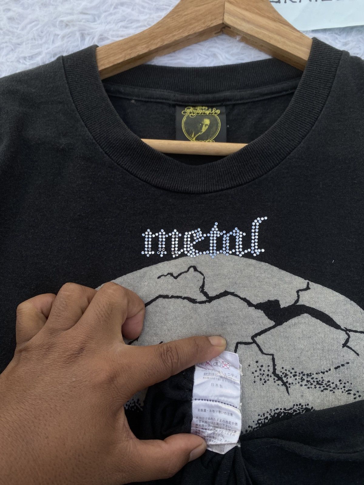 Hysteric Glamour Rare The Hysteric Metal Skulls Tshirt Size US S / EU 44-46 / 1 - 16 Thumbnail