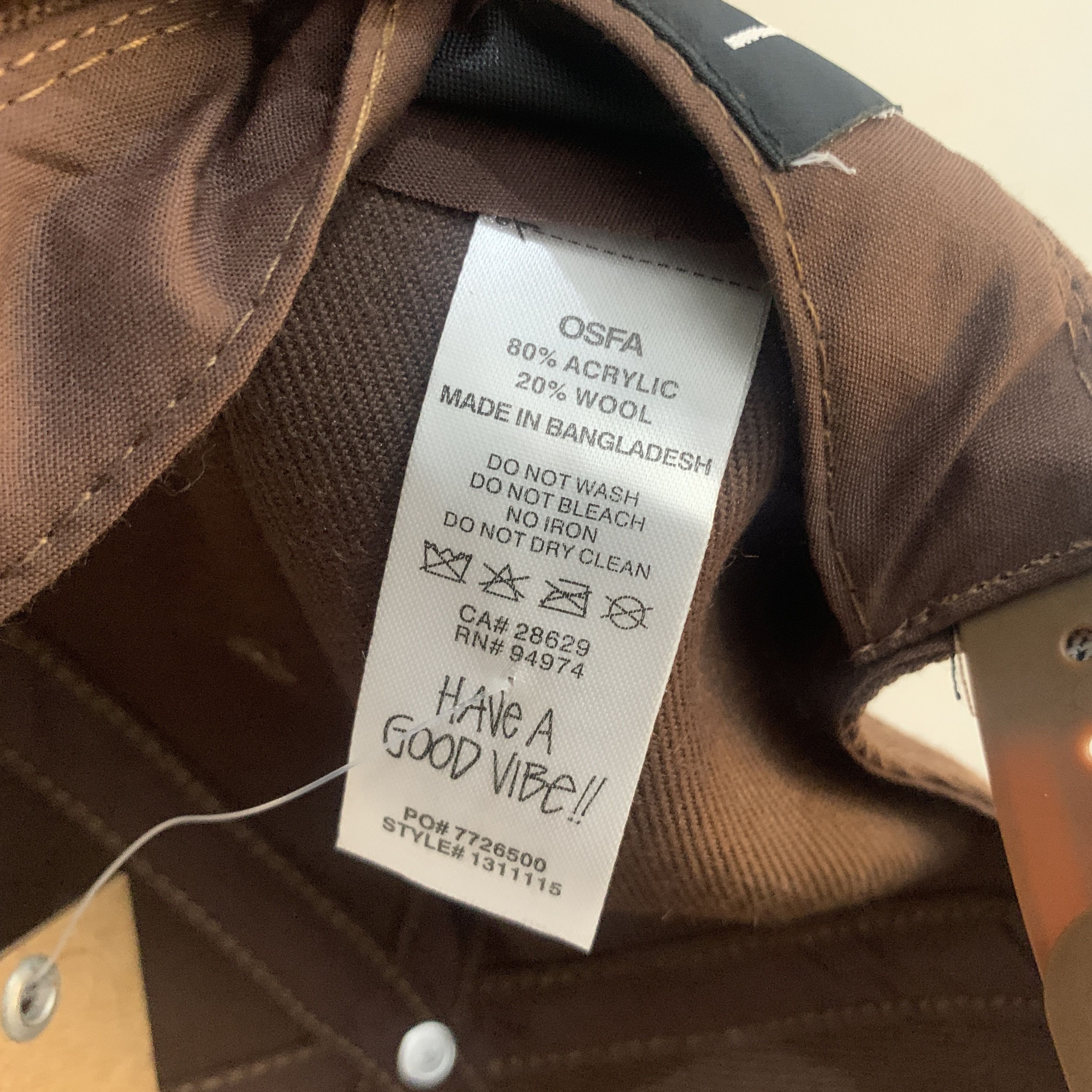 Stussy Stussy big link low pro cap Size ONE SIZE - 6 Thumbnail