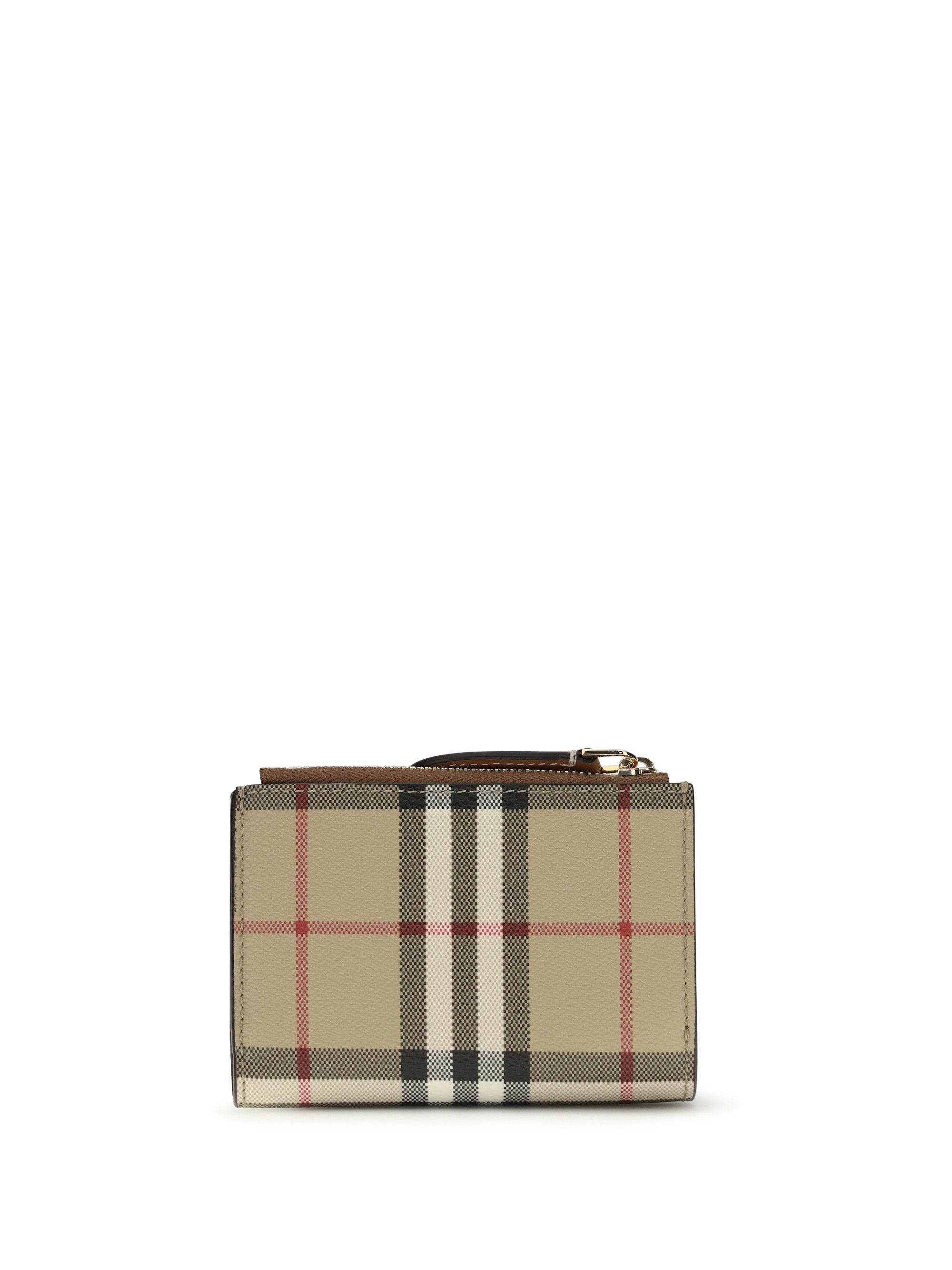 Burberry Check printed canvas Wallet Size ONE SIZE - 1 Thumbnail