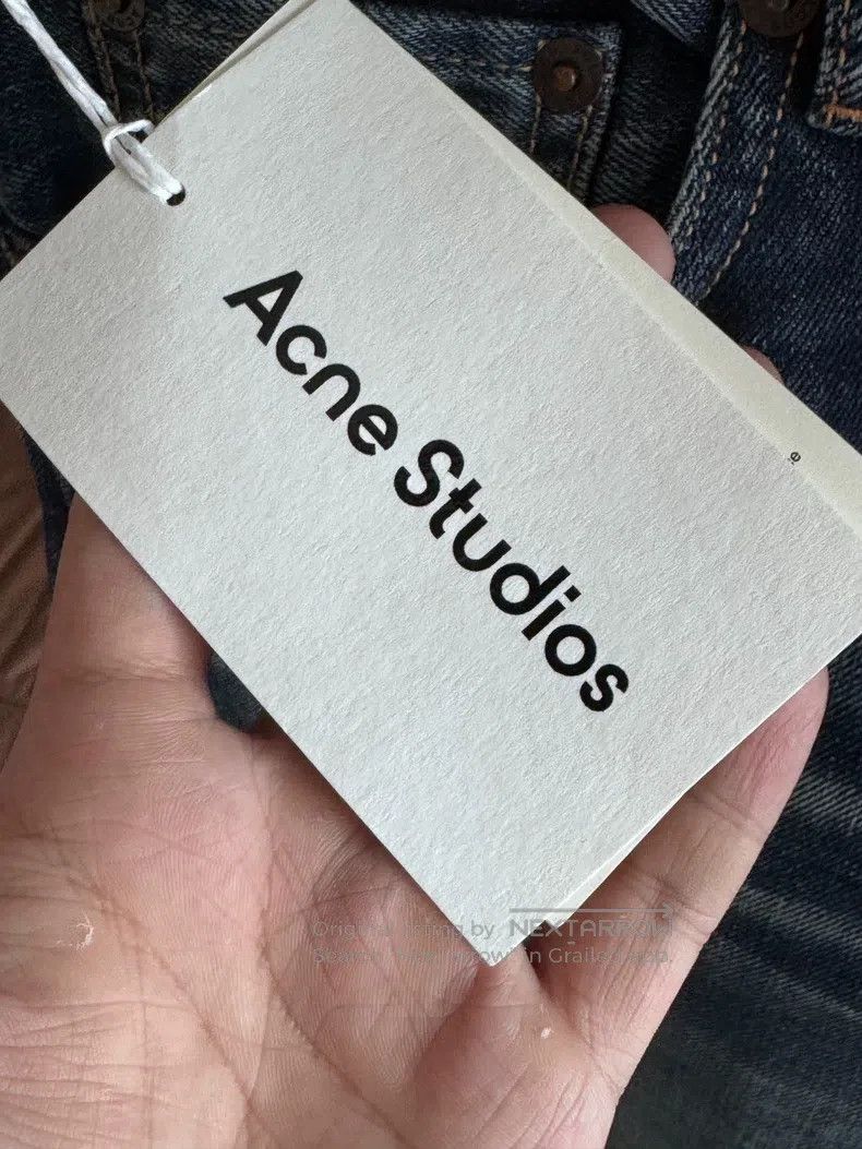 Acne Studios Acne Studios Classic Loose Straight-Leg Whiskered Denim Pa Size US 32 / EU 48 - 2 Thumbnail