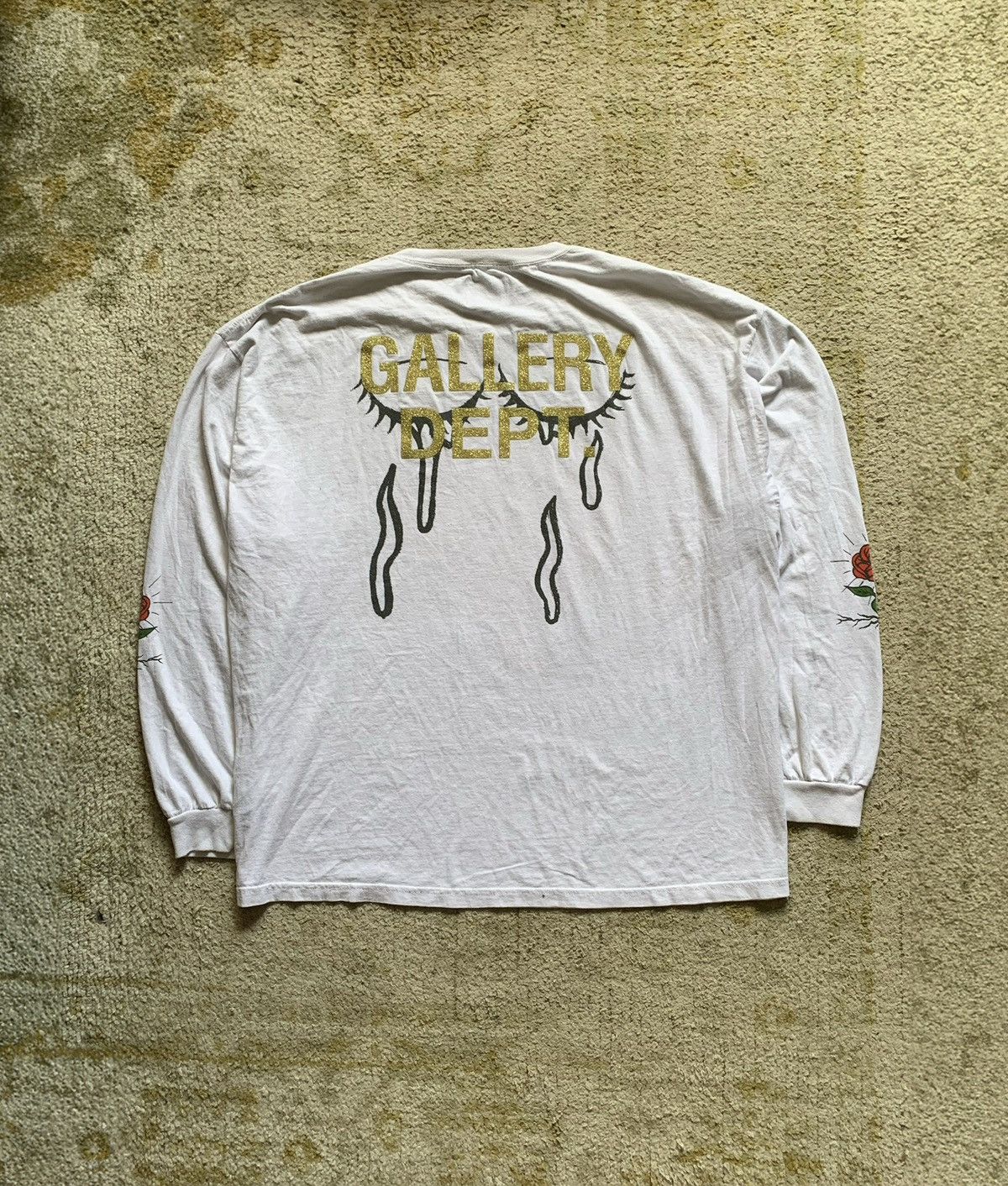 Gallery Dept. Puzzle Heart buy L/S Tee White