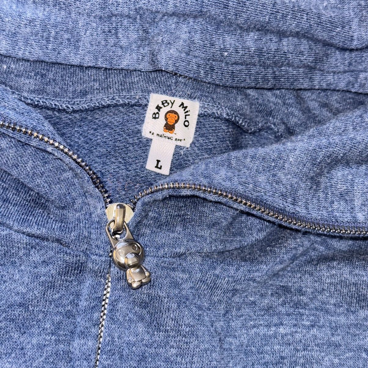 Bape × Nigo × Vintage OG Baby Milo Orange Logo Full Zip Up Hoodie Size US L / EU 52-54 / 3 - 6 Thumbnail