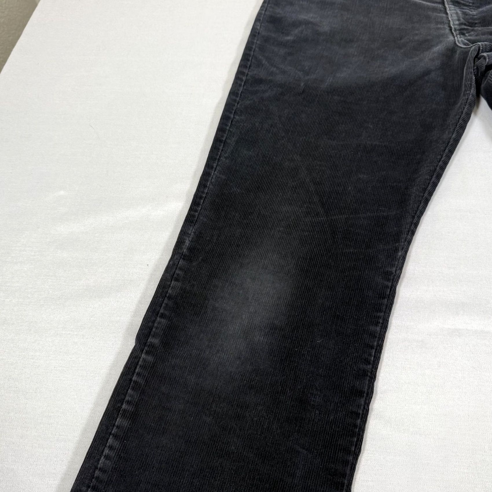 Lee VINTAGE Lee Pants Men 38x32 Black Corduroy Straight Fit 5 Pocket Western USA 80s Size US 38 / EU 54 - 3 Thumbnail