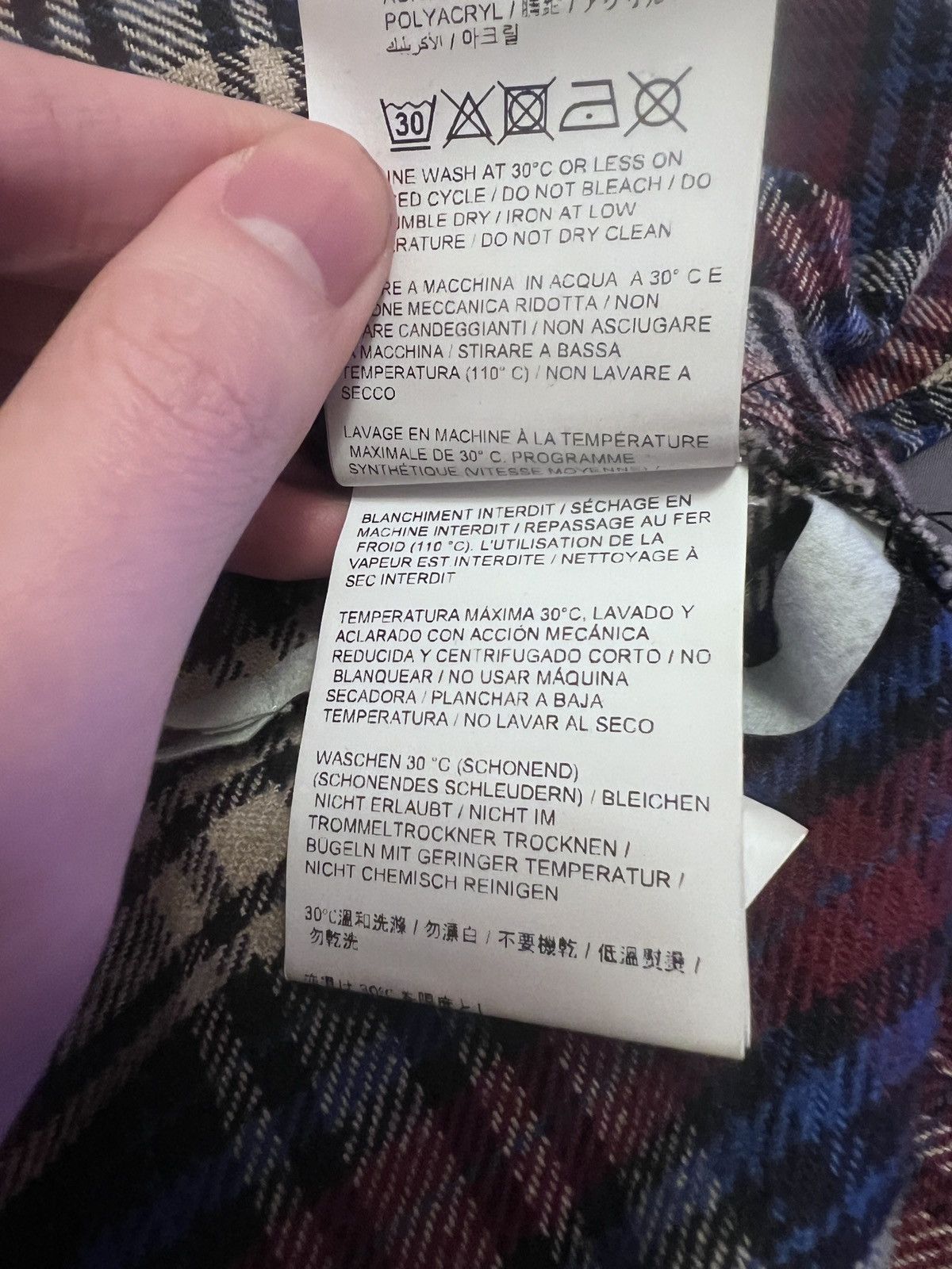 Off-White Off white flannel Size US XS / EU 42 / 0 - 8 Thumbnail