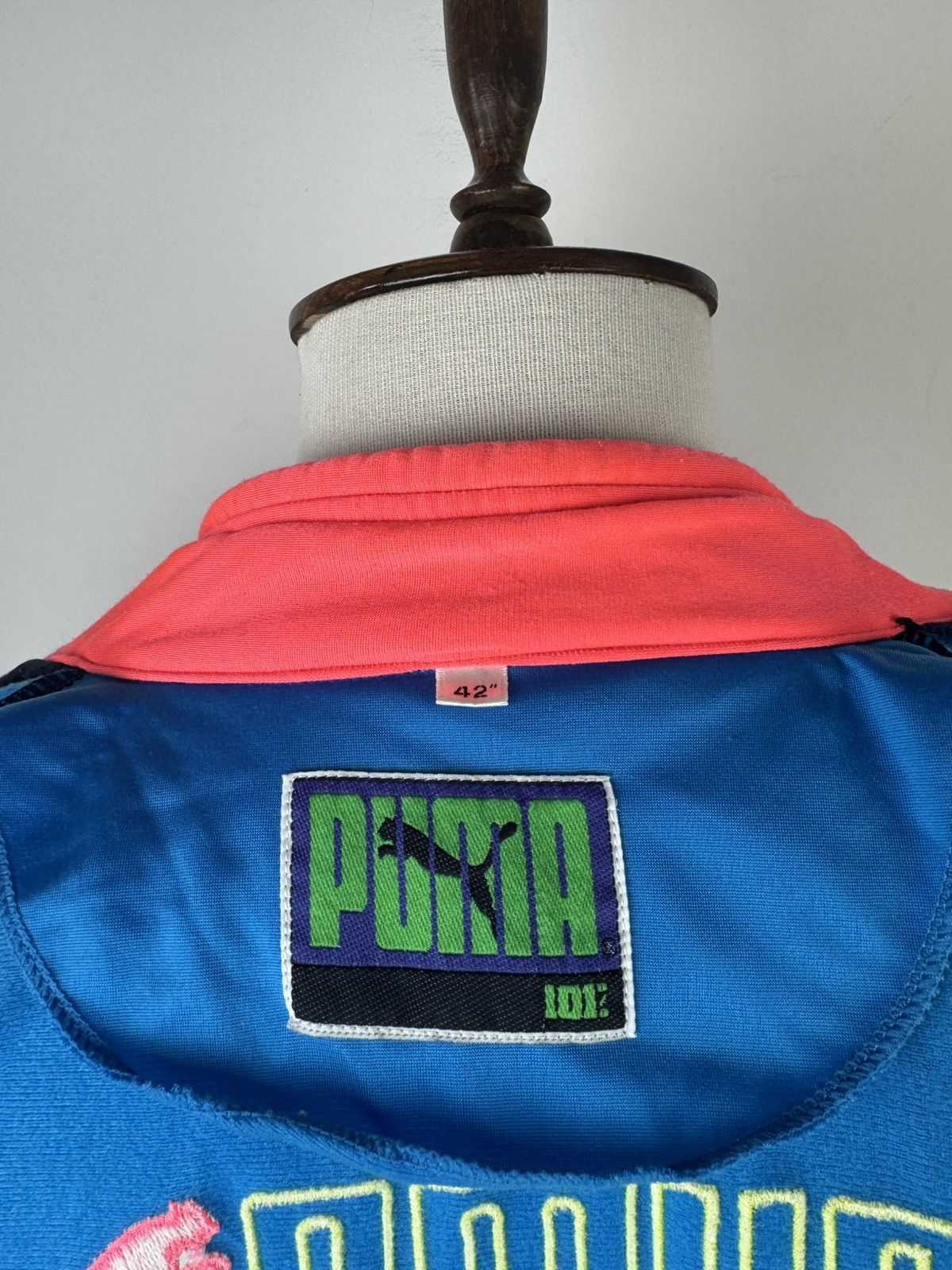 Puma × Vintage Men’s Vintage Puma Retro 90’ Track Top Jacket size 42 Size US L / EU 52-54 / 3 - 6 Thumbnail