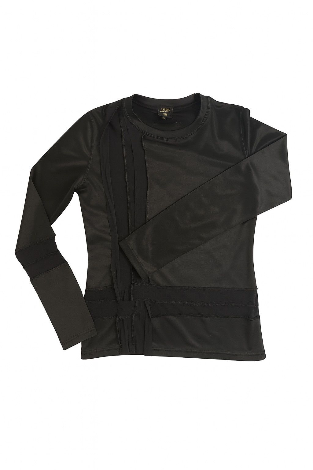 Jean Paul Gaultier Jean Paul Gaultier Black Panel Shirt – Made in Japan Size M / US 6-8 / IT 42-44 - 1 Thumbnail