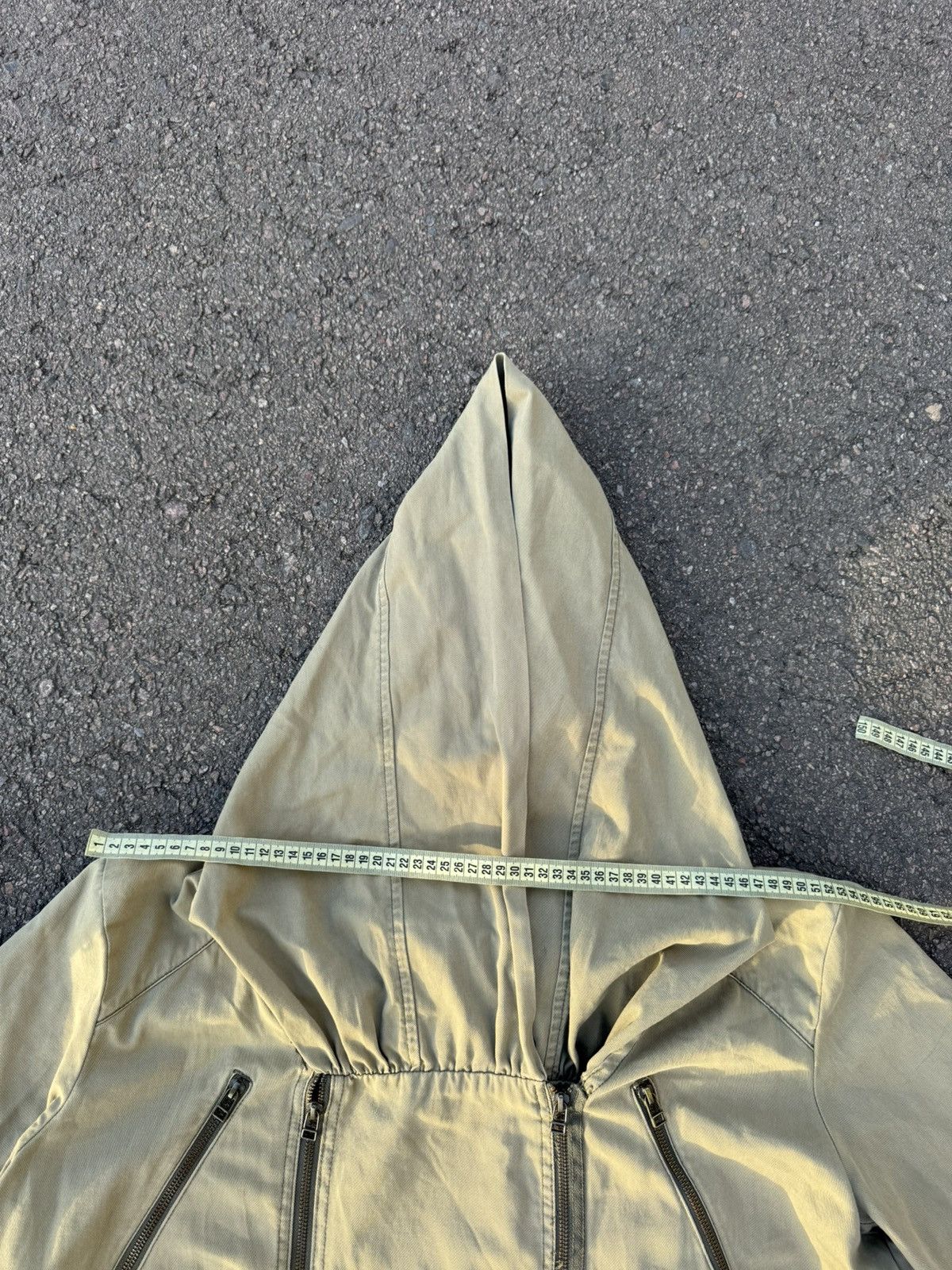 Japanese Brand Vintage Japanese/RickOwen’s/Asymmetric/Military Style Jacket Size US XL / EU 56 / 4 - 9 Thumbnail