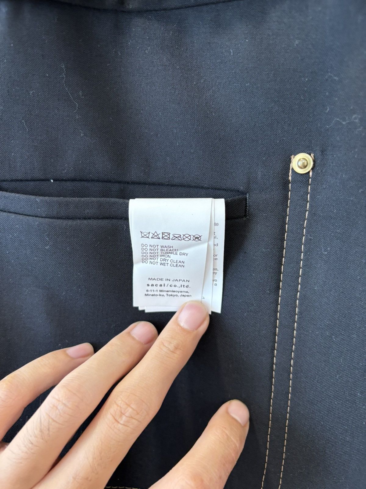 Carhartt Wip × Sacai Rare Reversible Sacai x Carhatt dress Size S / US 4 / IT 40 - 17 Thumbnail